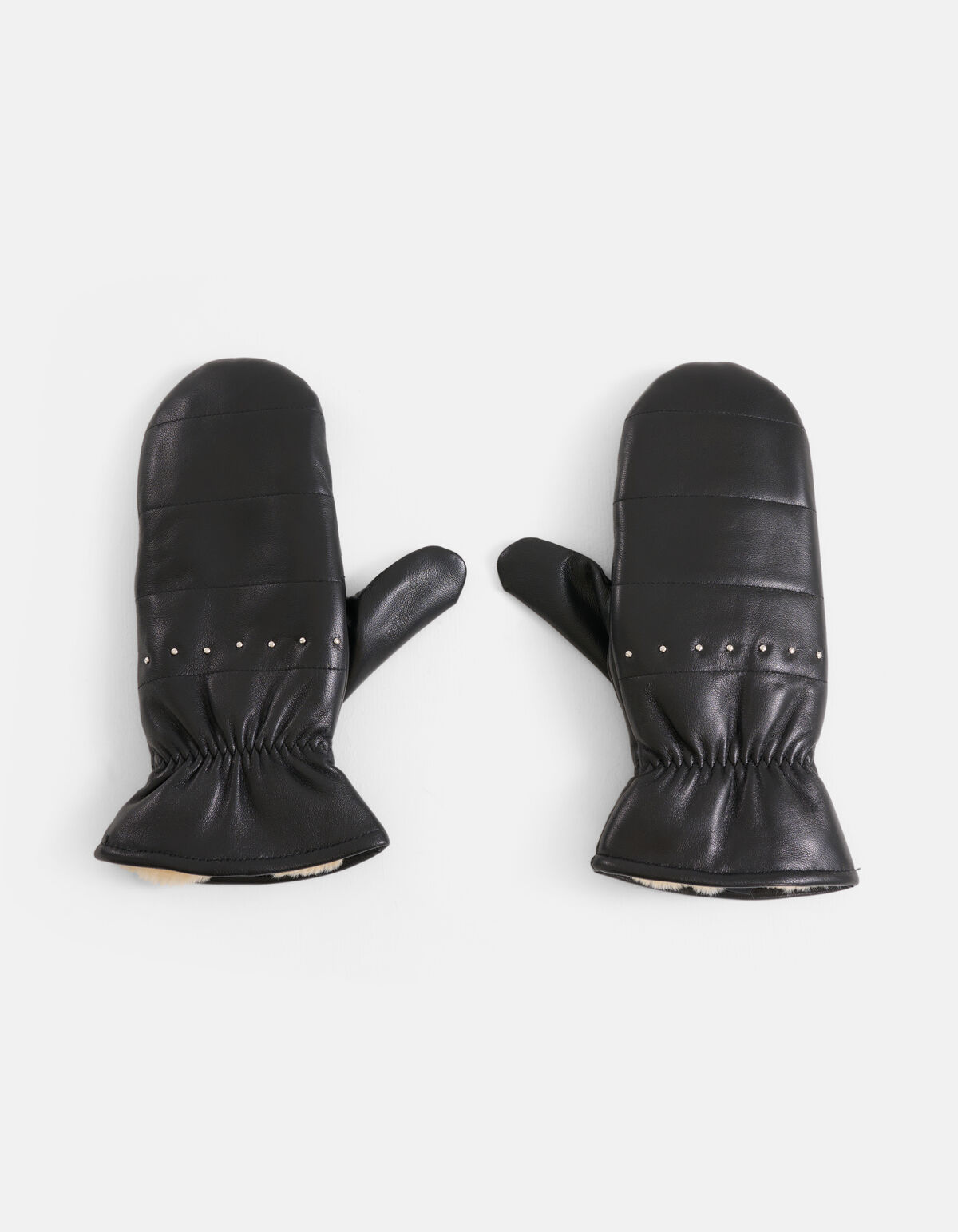 Lederhandschuhe Schwarz SHOEBY ACCESSOIRES