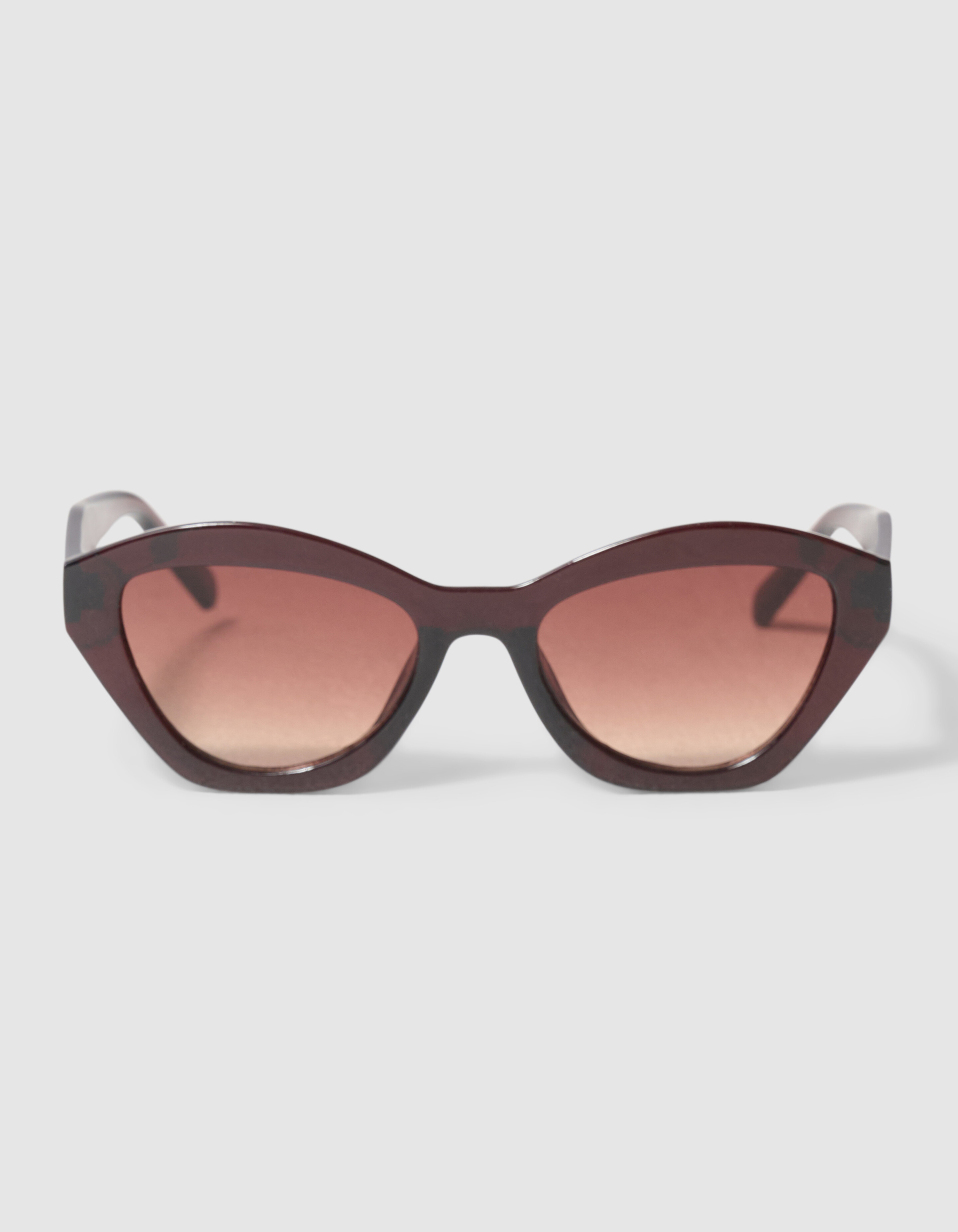 Cateye Sonnenbrille Braun SHOEBY ACCESSOIRES