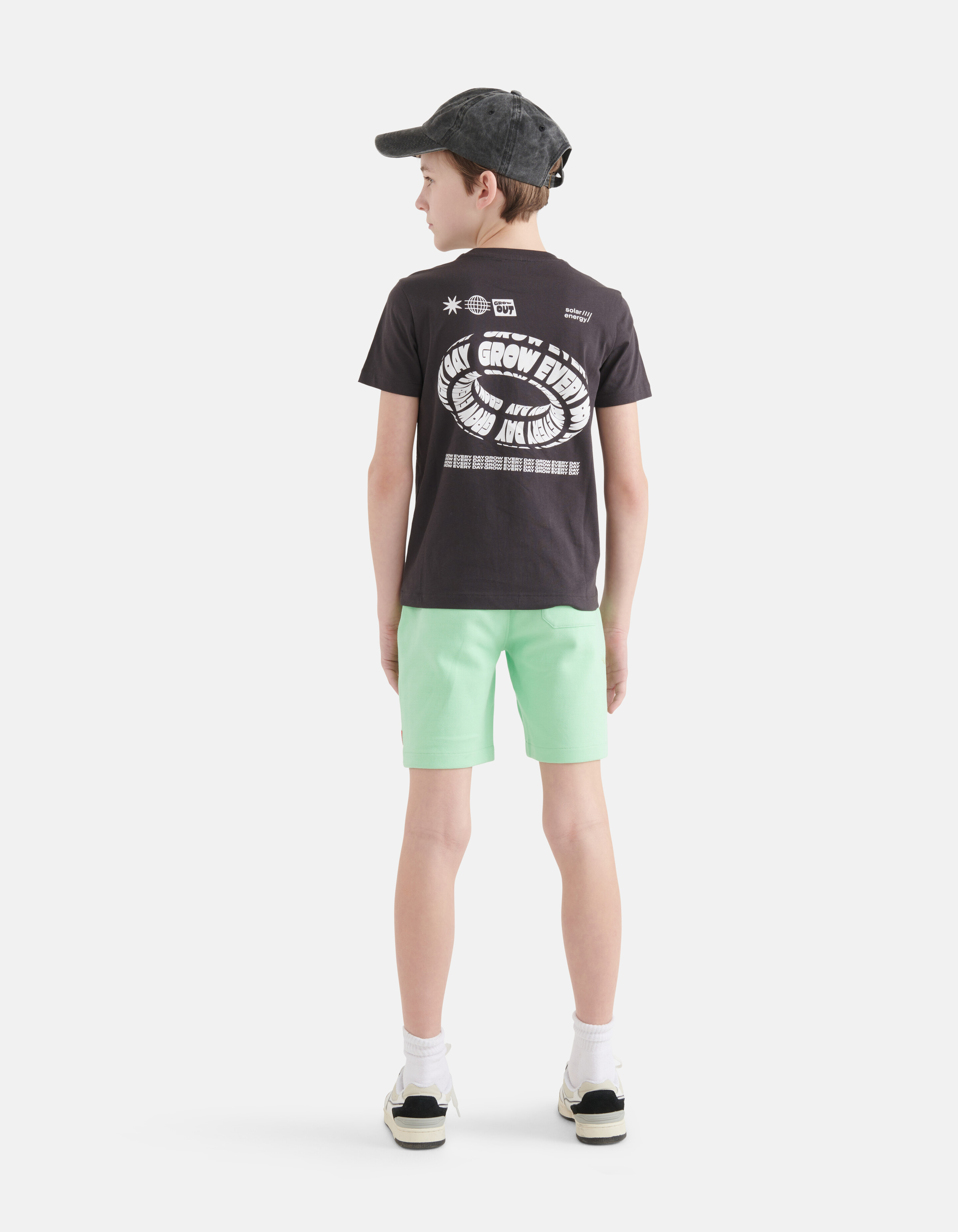 Artwork T-shirt Dunkelgrau SHOEBY BOYS