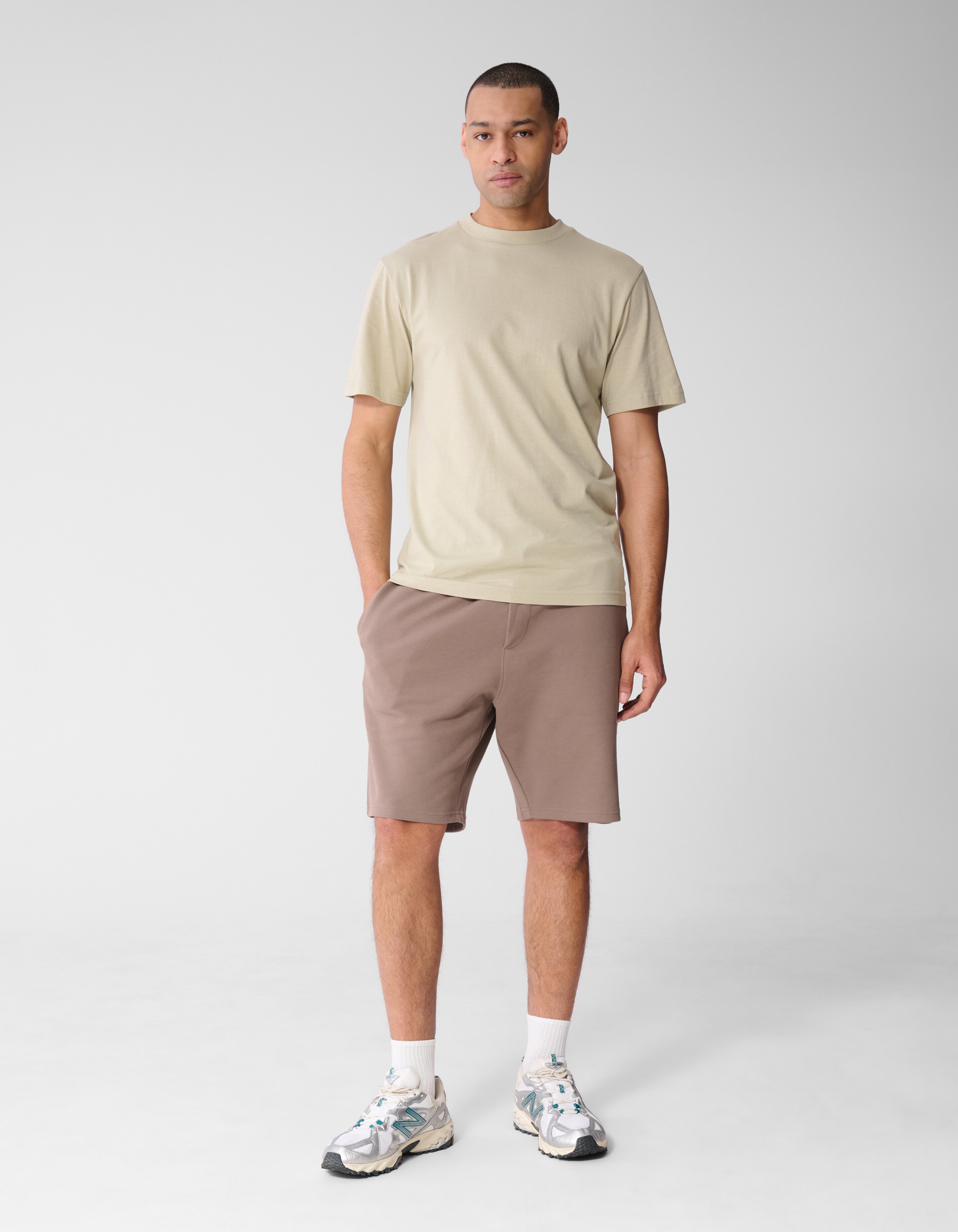 Bio-Kunst T-Shirt Hellgr&uuml;n SHOEBY MEN