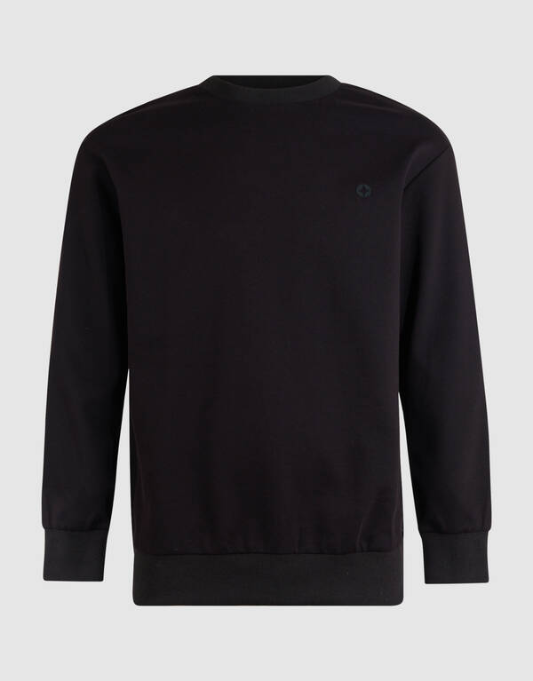 Stricklogo-Pullover Dunkelbraun SHOEBY MEN