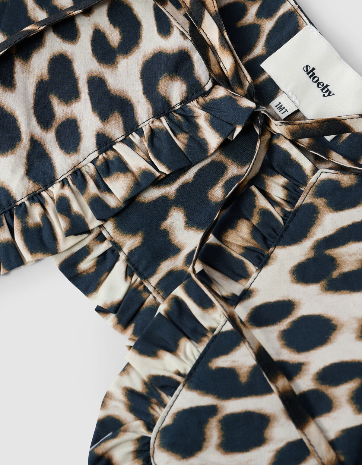 Leopardenhalsband Braun SHOEBY ACCESSOIRES