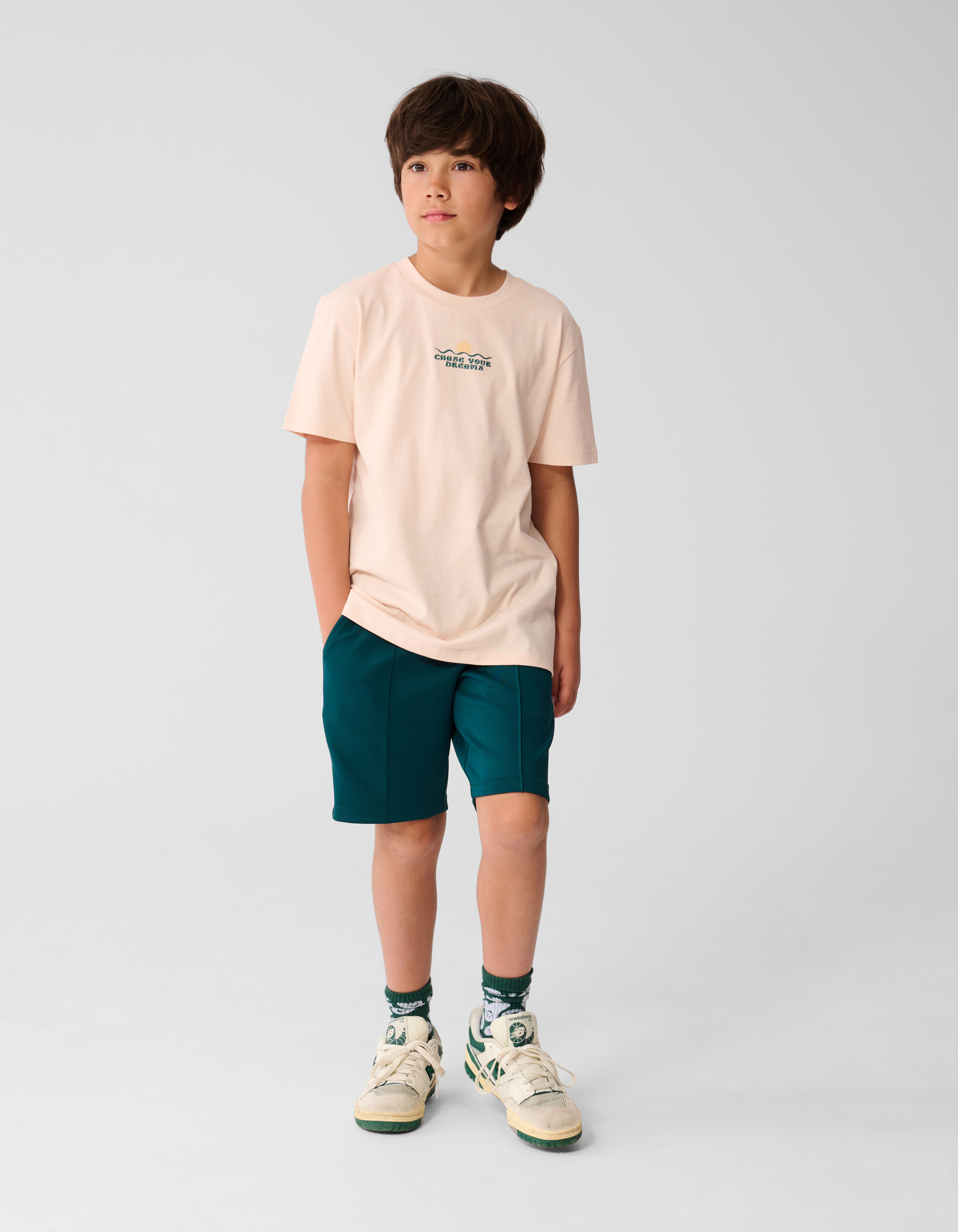 Chase Artwork T-shirt Hellorange SHOEBY BOYS
