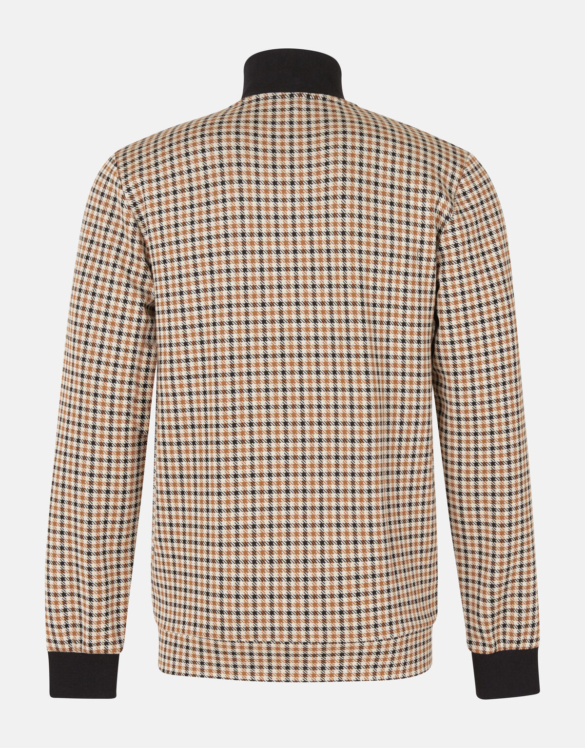 Karierte Strickjacke Braun SHOEBY MEN