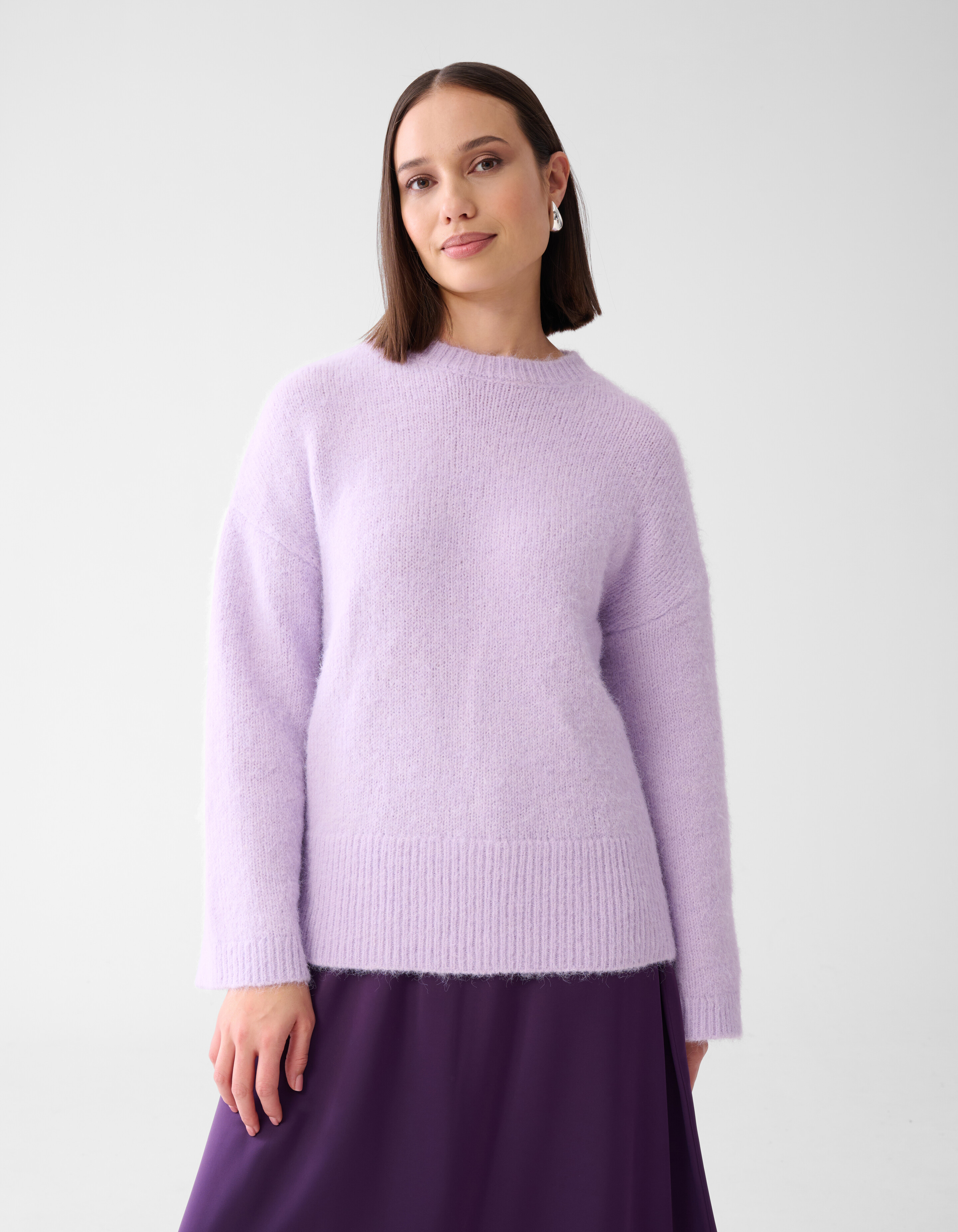 Oversized Pullover Hellviolett SHOEBY WOMEN