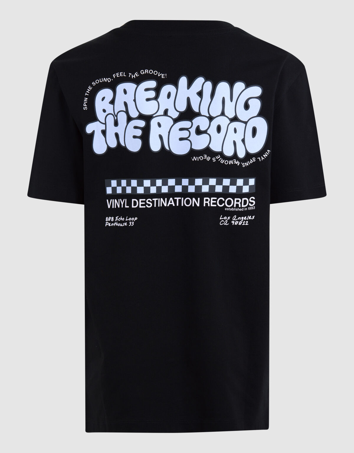 Breaking Artwork T-shirt Schwarz SHOEBY BOYS