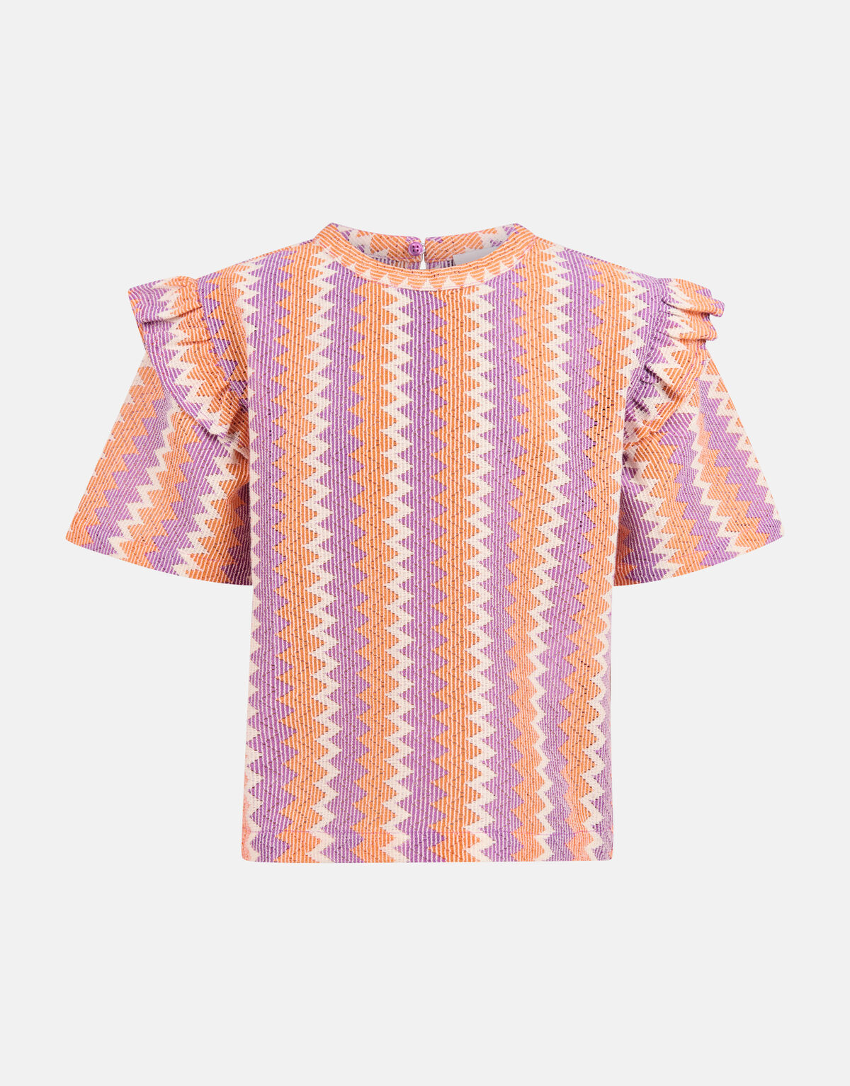 Crochet Top Paars SHOEBY GIRLS