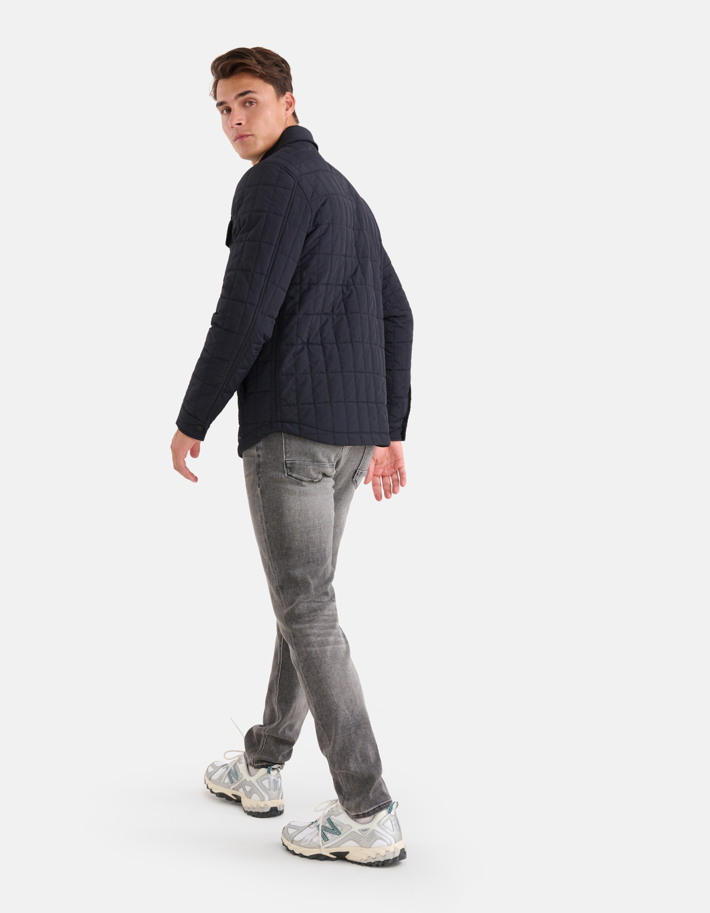 Steppjacke Schwarz SHOEBY MEN