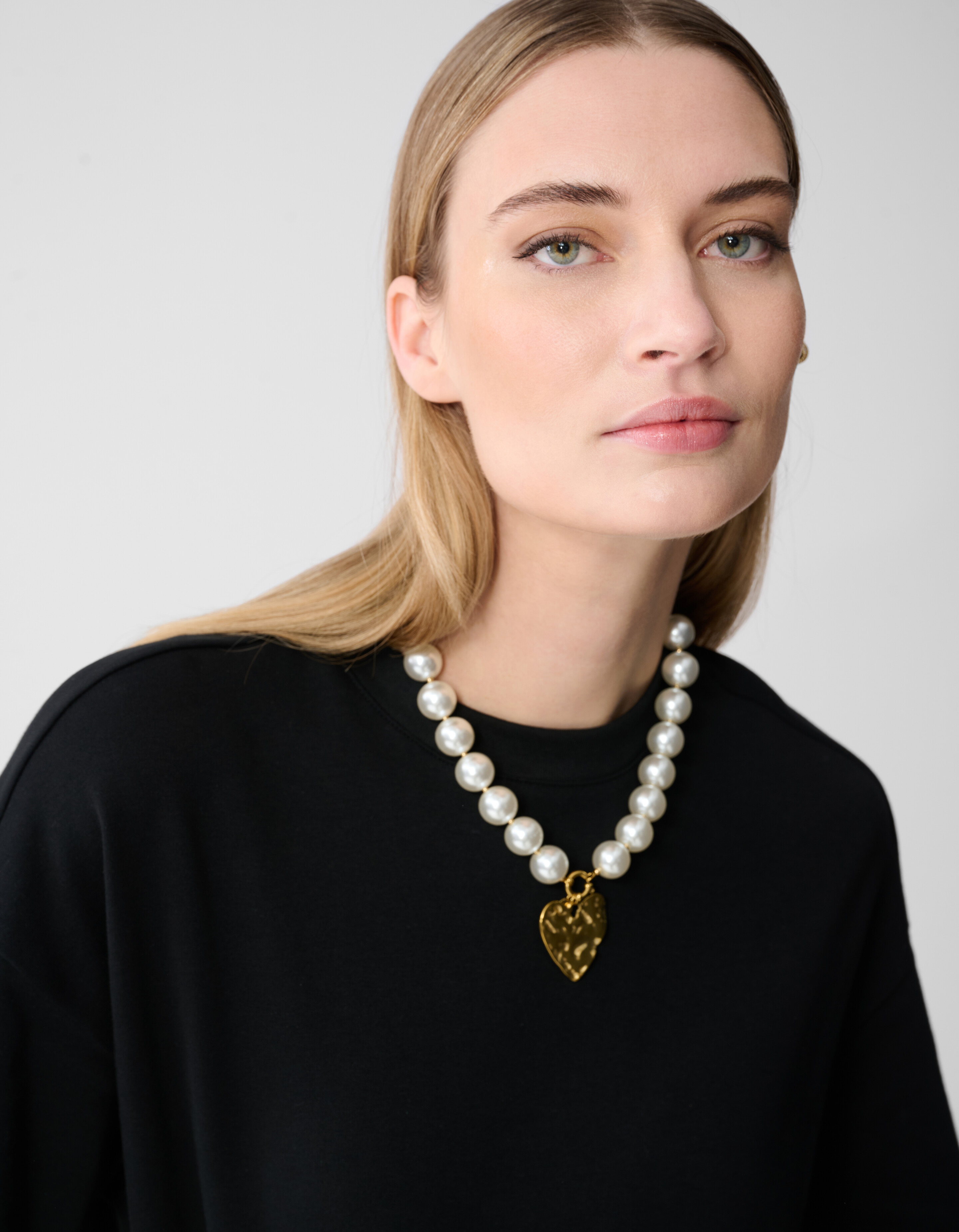 Perlenkette in Cremeweiß SHOEBY ACCESSOIRES