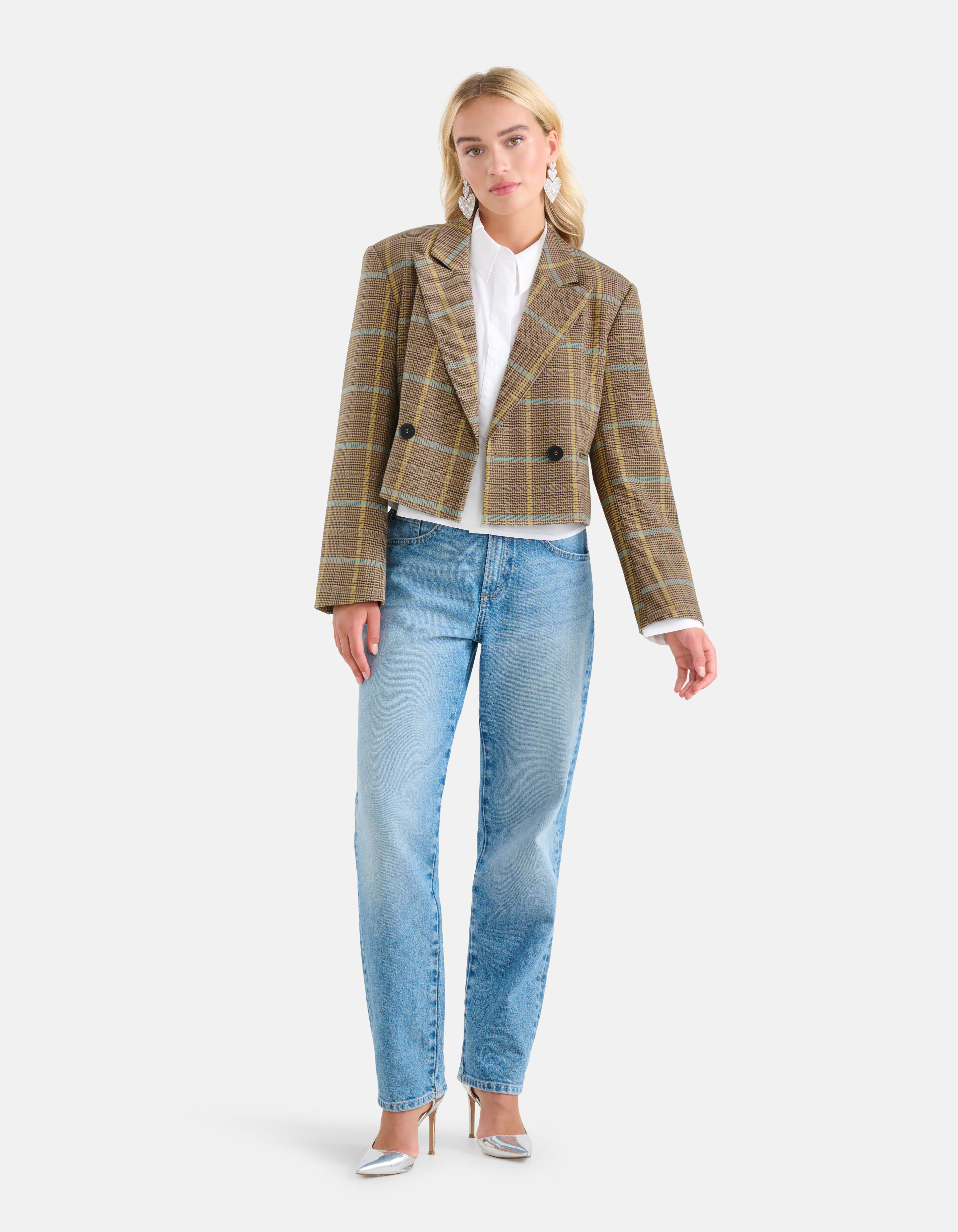 Gekürzter Blazer Braun von Monica SHOEBY WOMEN