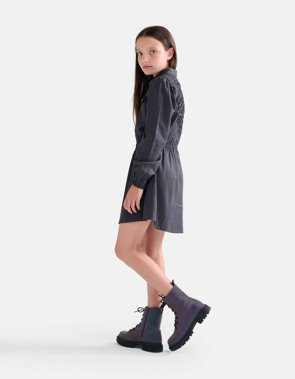 Cargo-Kleid Dunkelgrau SHOEBY GIRLS