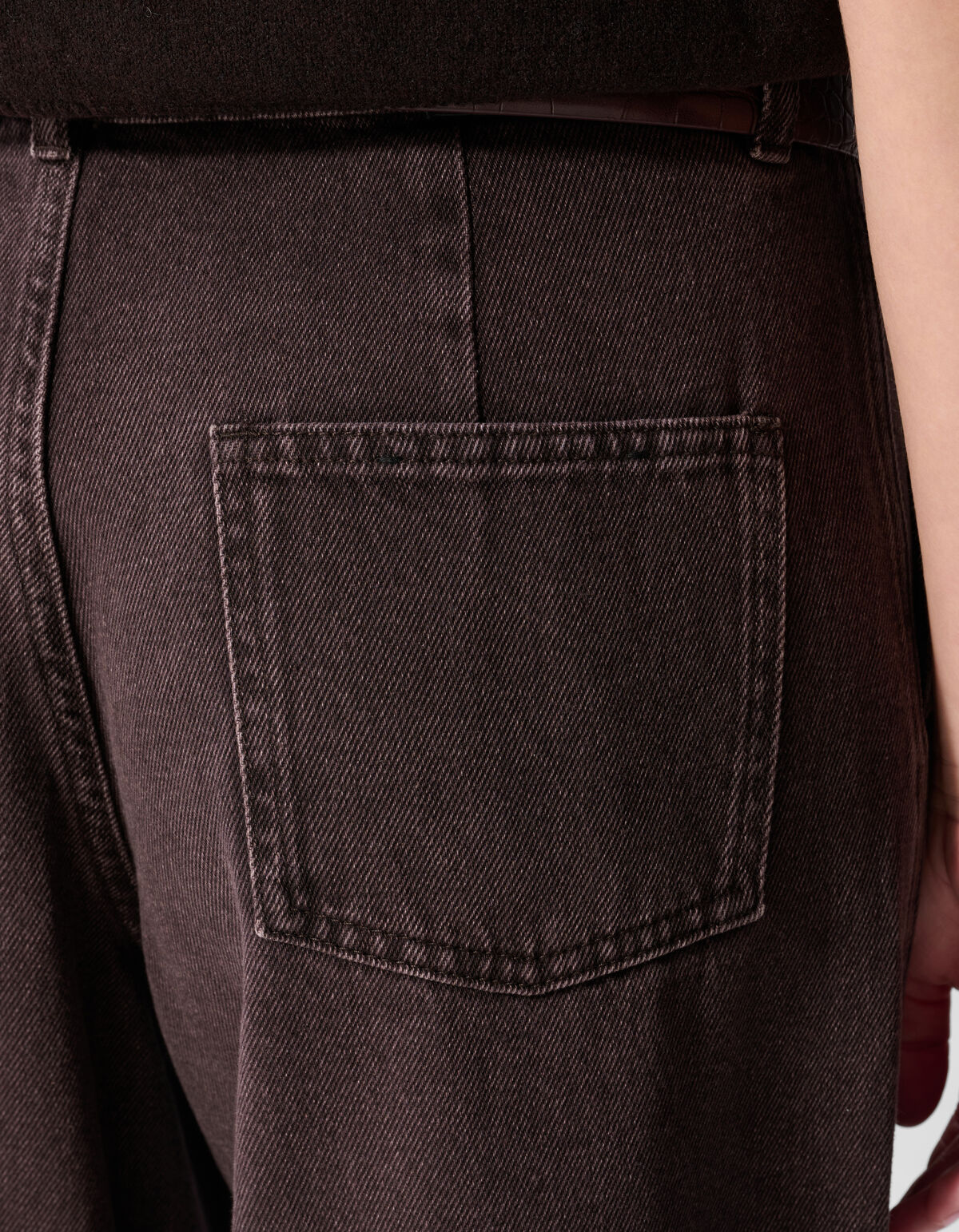 Barrel Fit Jeans Dunkelbraun By Mieke SHOEBY WOMEN