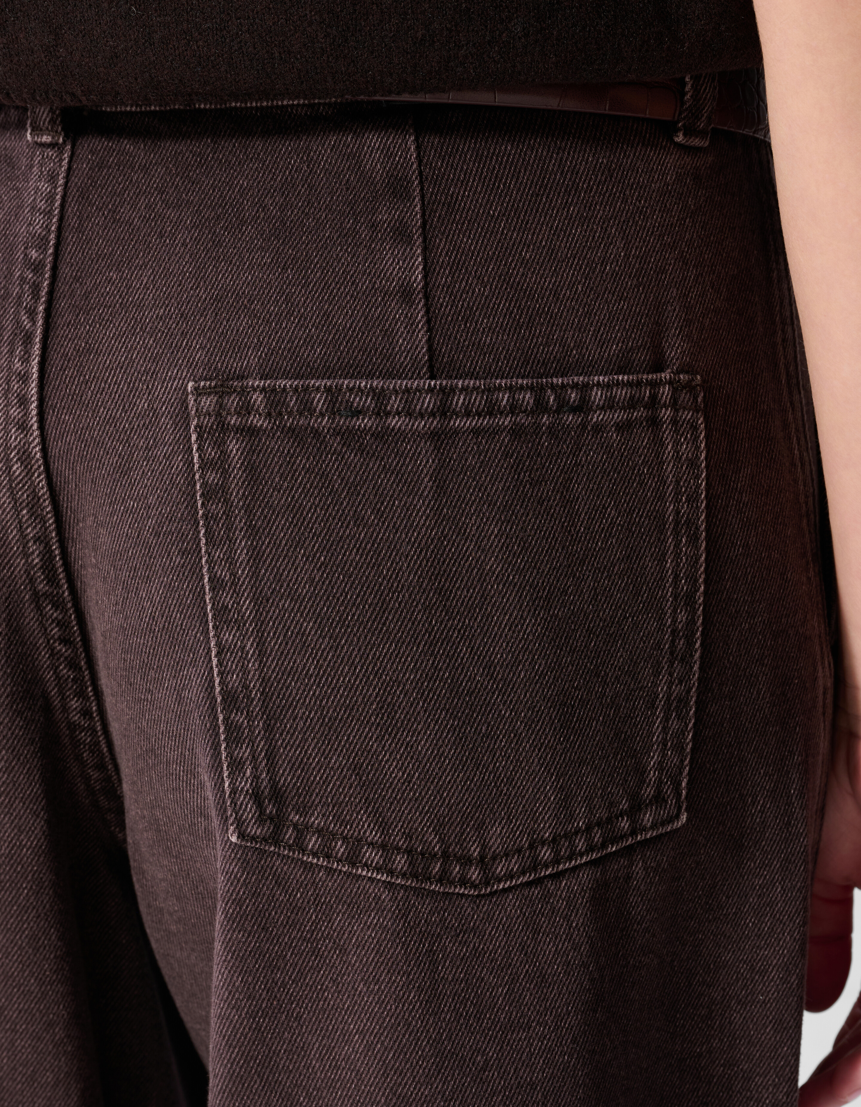 Barrel Fit Jeans Dunkelbraun By Mieke SHOEBY WOMEN