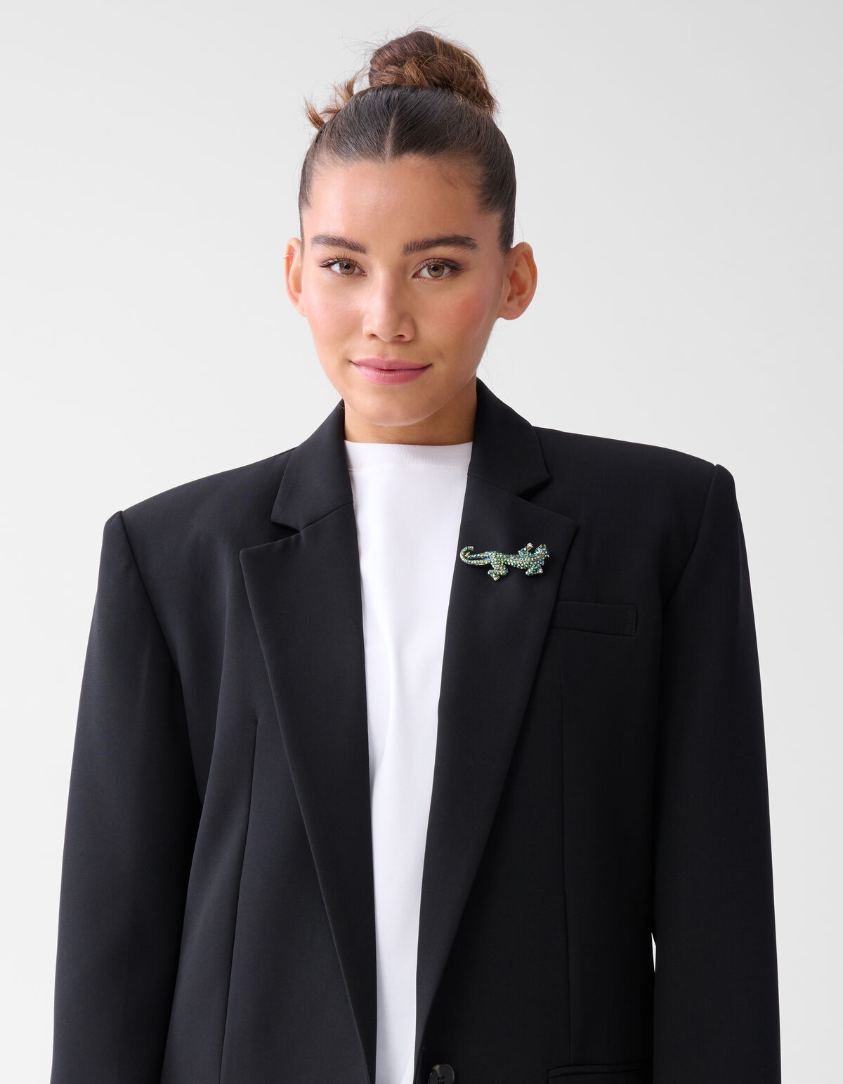 Strass Jaguar Gr&uuml;n SHOEBY ACCESSOIRES