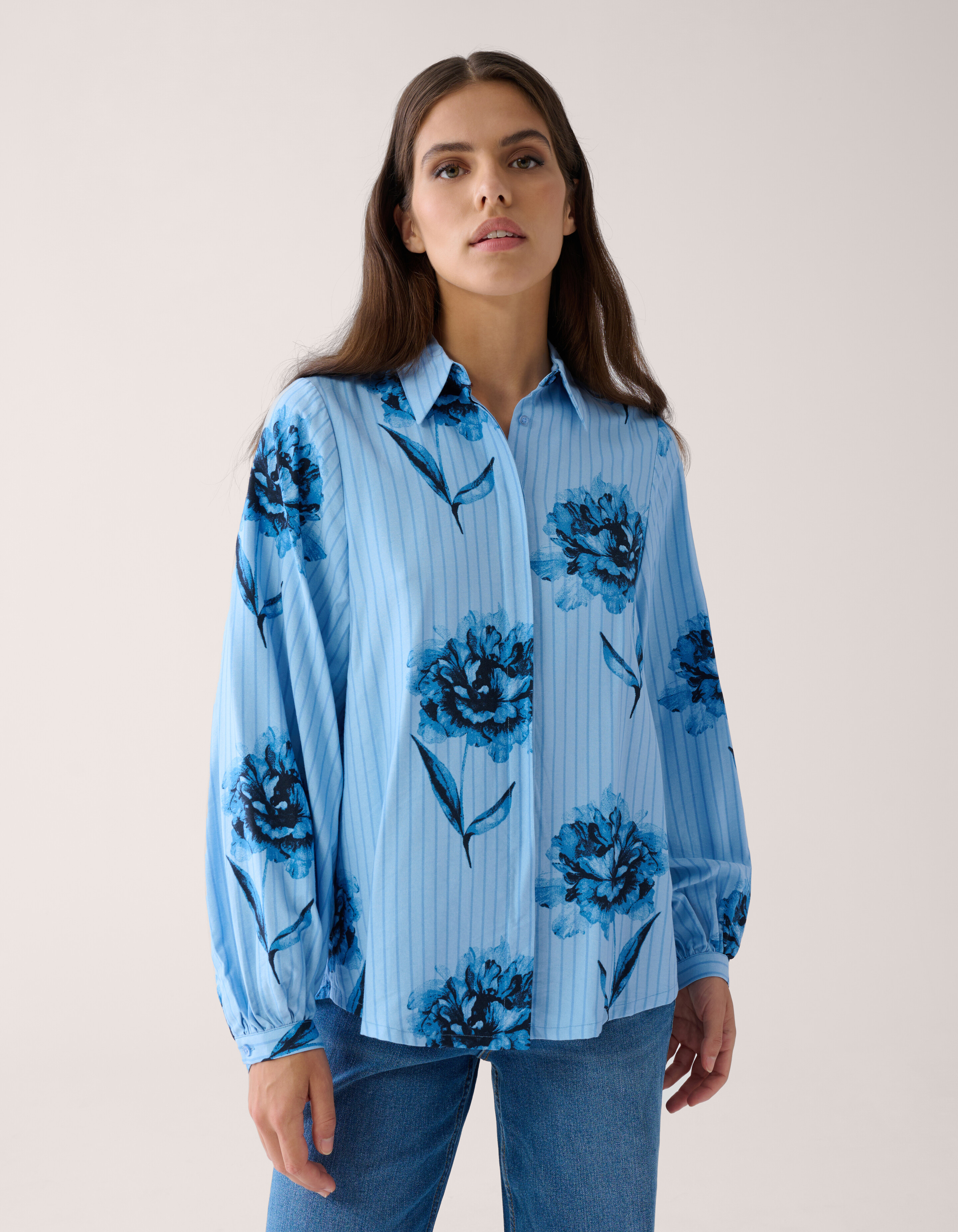 Bedruckte Bluse Blau von Mieke SHOEBY WOMEN