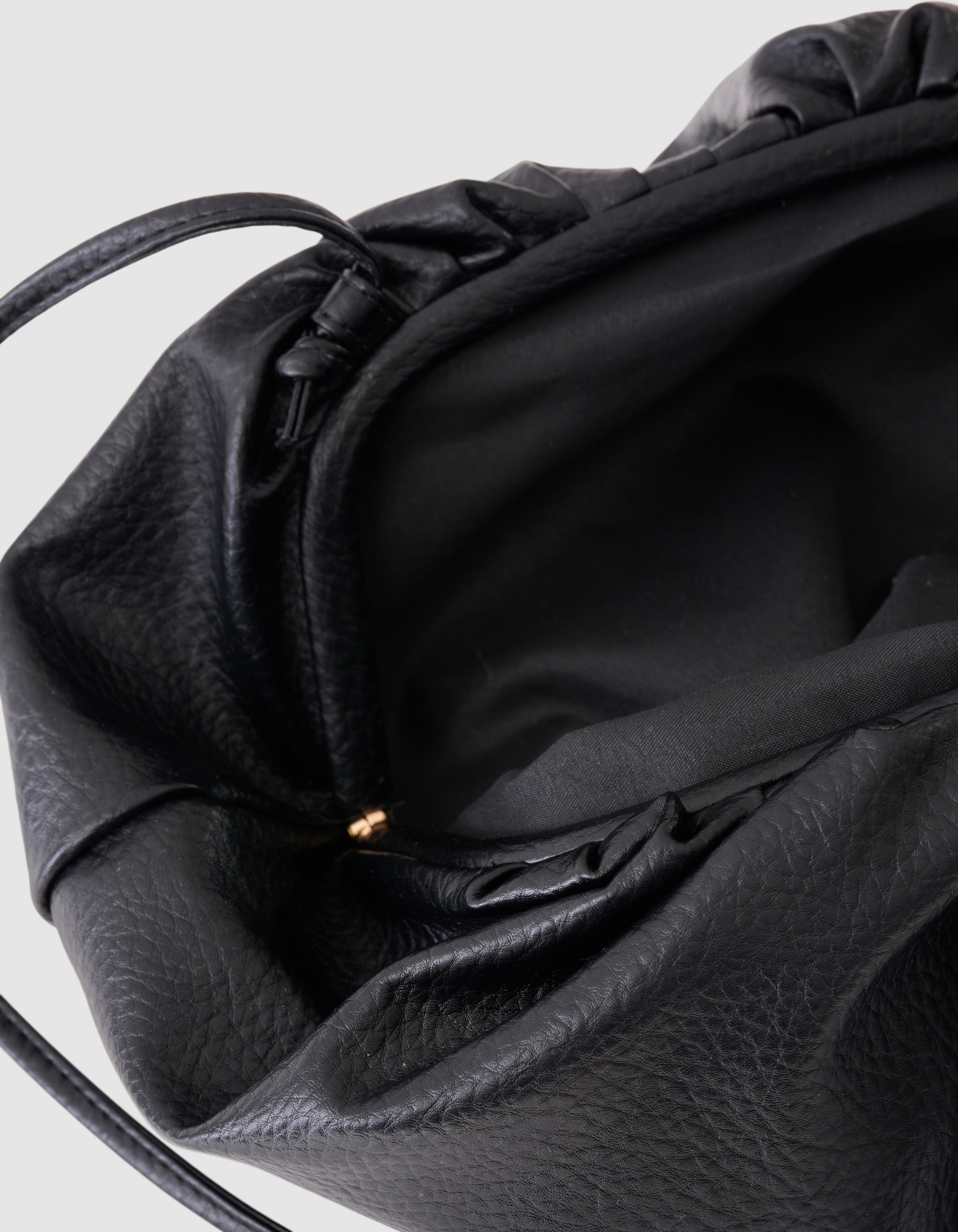 Vegane Leder-Clutch Schwarz SHOEBY ACCESSOIRES
