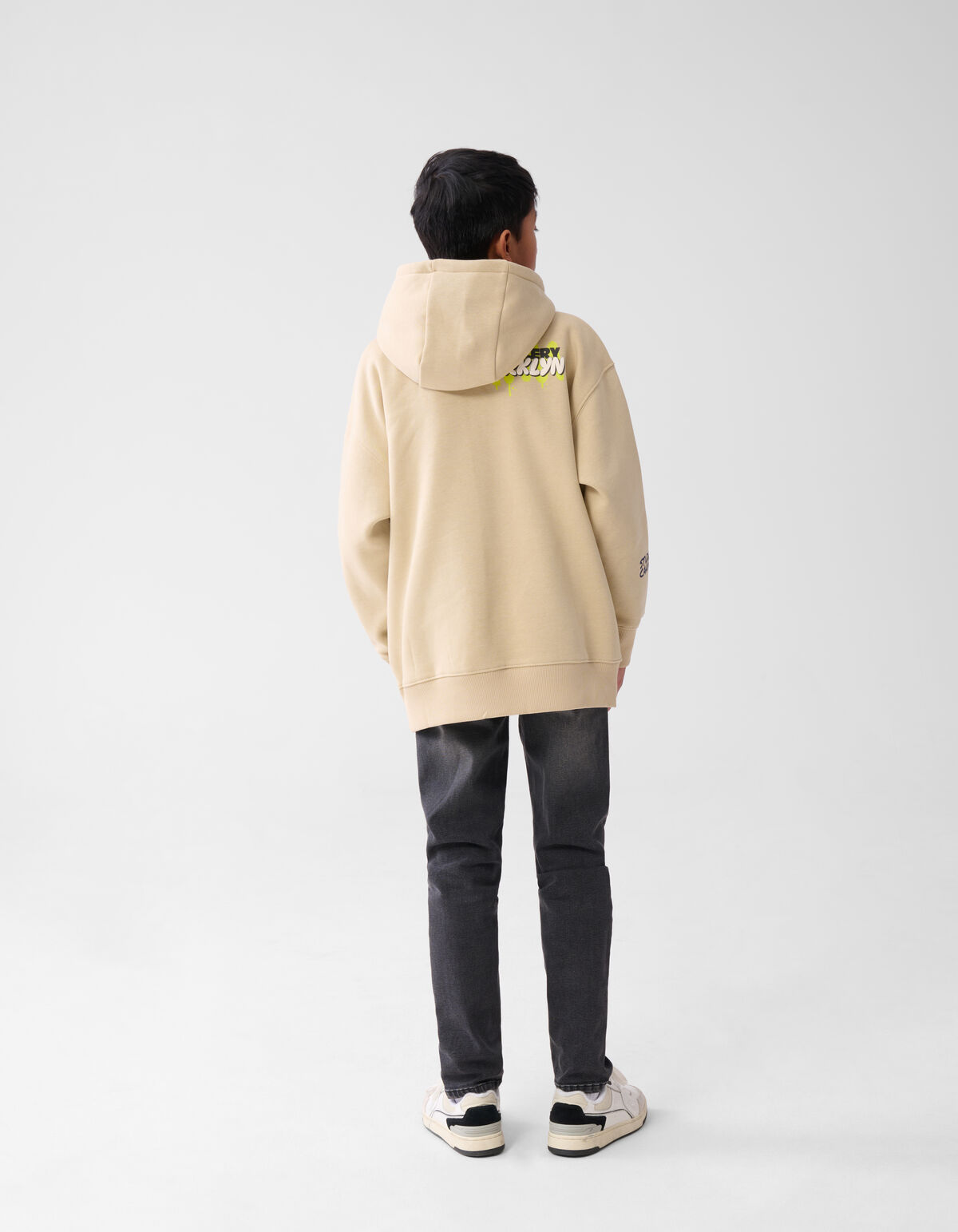 Artwork Hoodie Sand SHOEBY BOYS