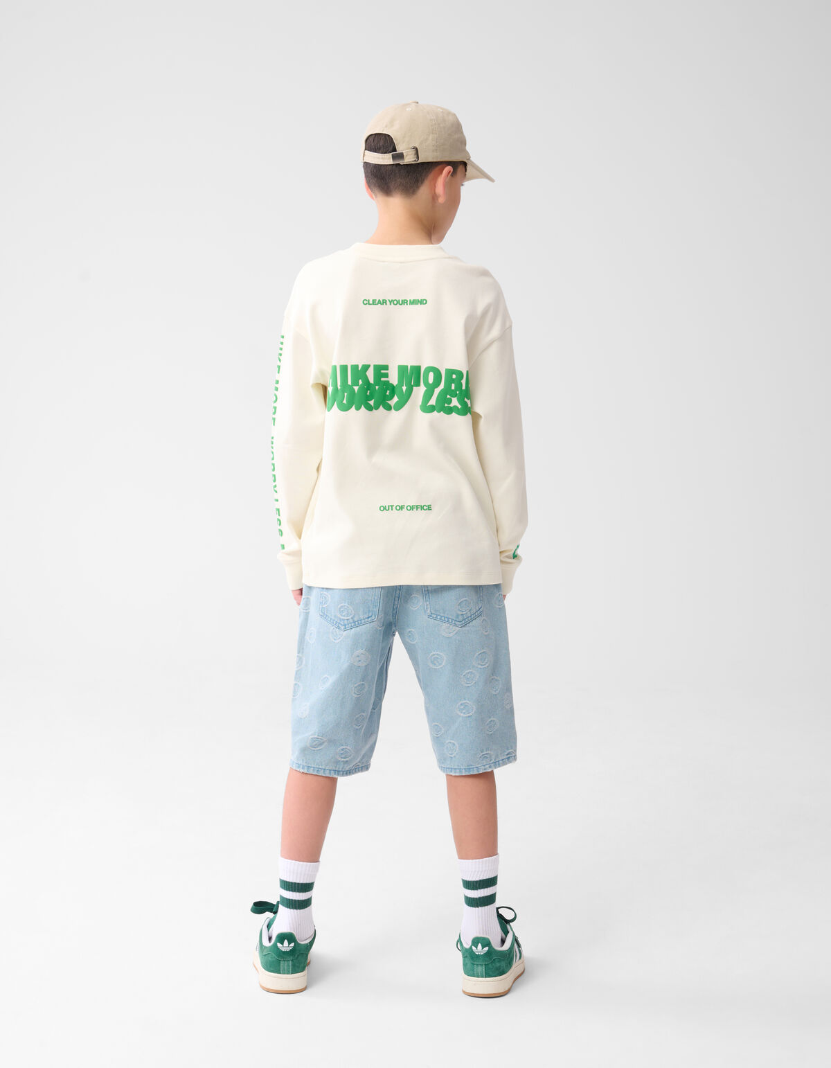 Text Longsleeve Off White SHOEBY BOYS
