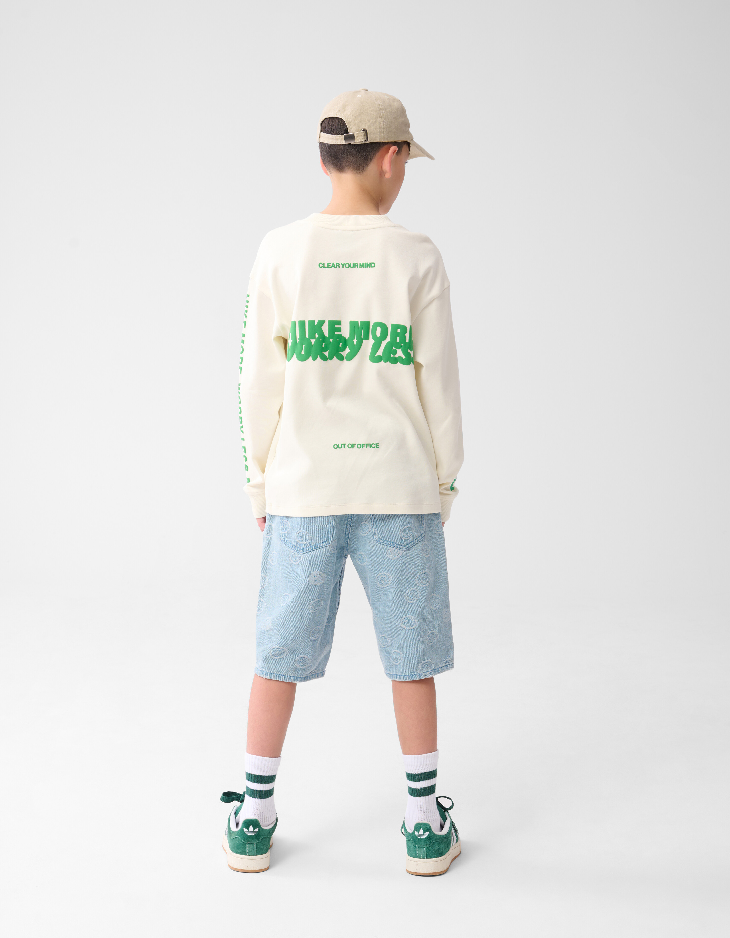 Text Longsleeve Off White SHOEBY BOYS