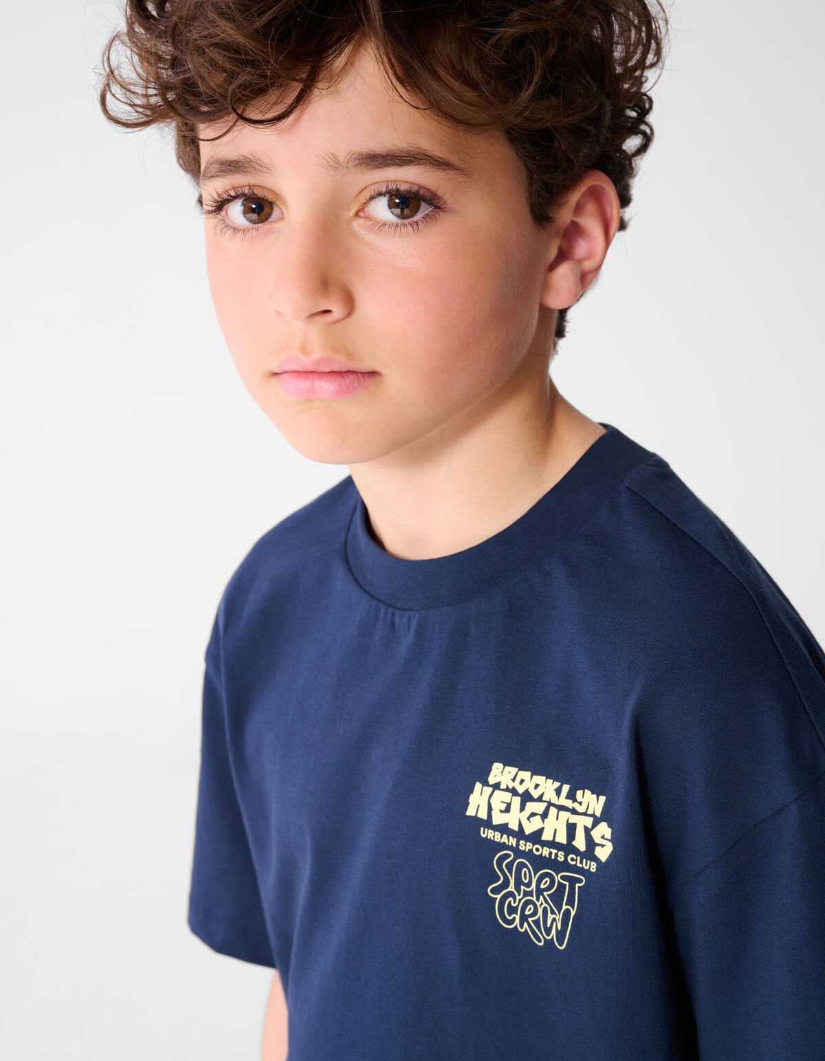 Brooklyn Artwork T-Shirt Dunkelblau SHOEBY BOYS