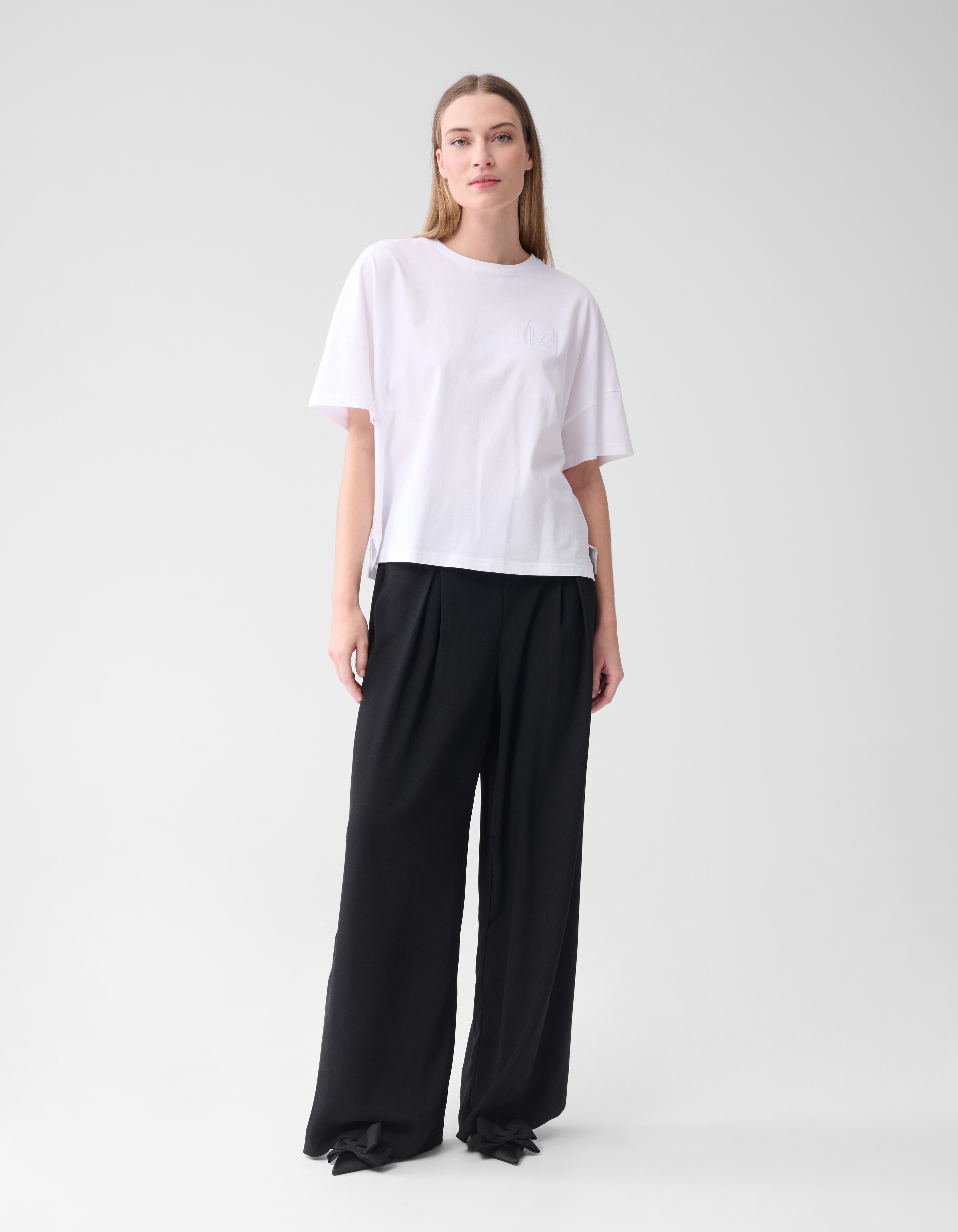 T-Shirt in Übergröße Weiß By Lonneke SHOEBY WOMEN