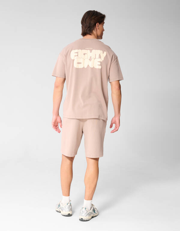 Gebraucht Gl&auml;nzend Kurz Taupe SHOEBY MEN