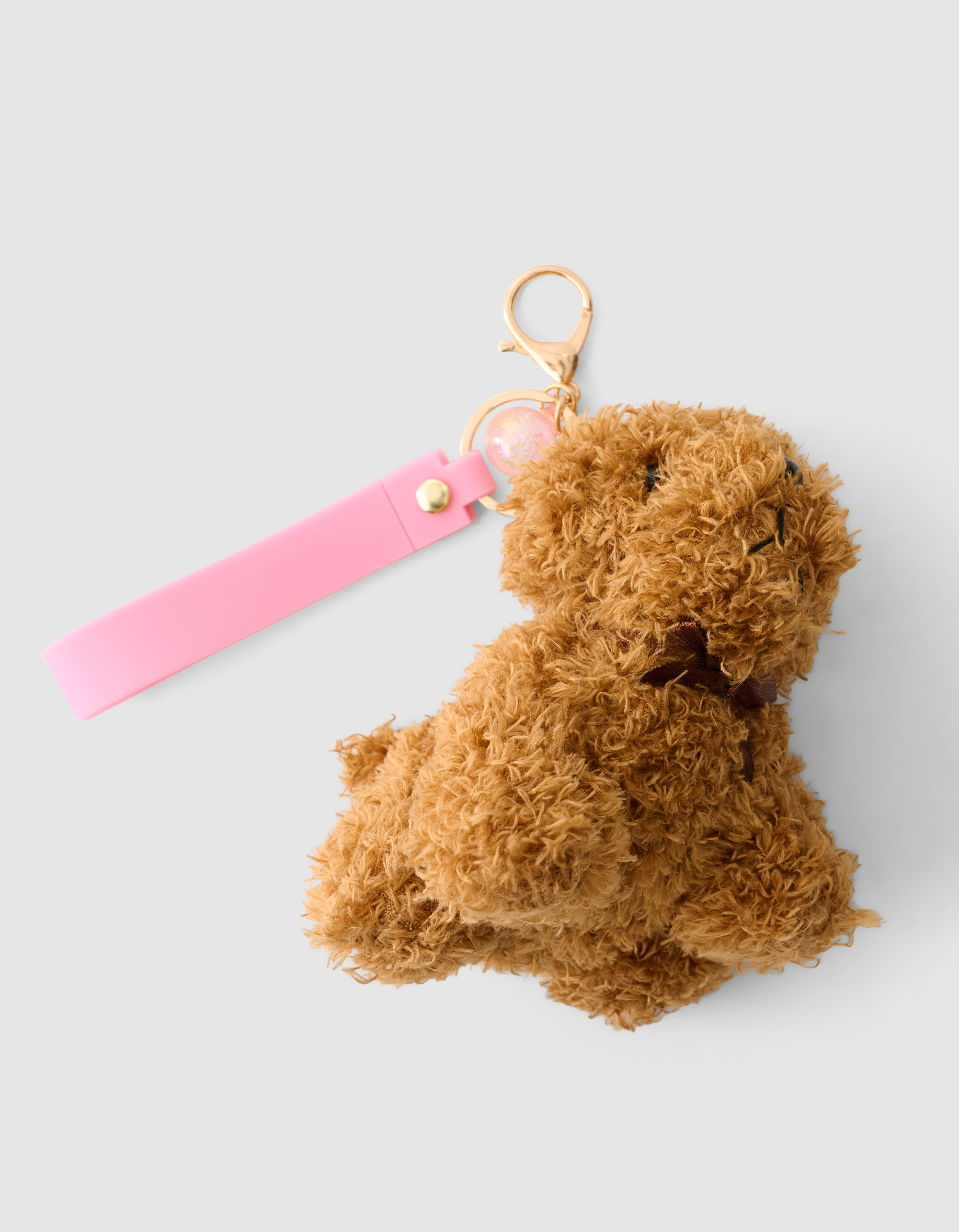 Hund Schl&uuml;sselanh&auml;nger Braun SHOEBY ACCESSOIRES