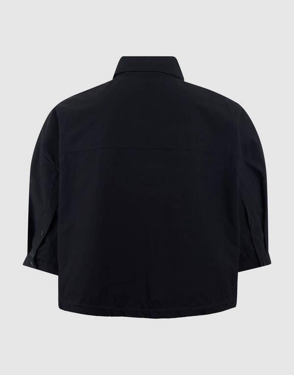 &Uuml;bergro&szlig;e Stickbluse Schwarz von Mieke SHOEBY WOMEN