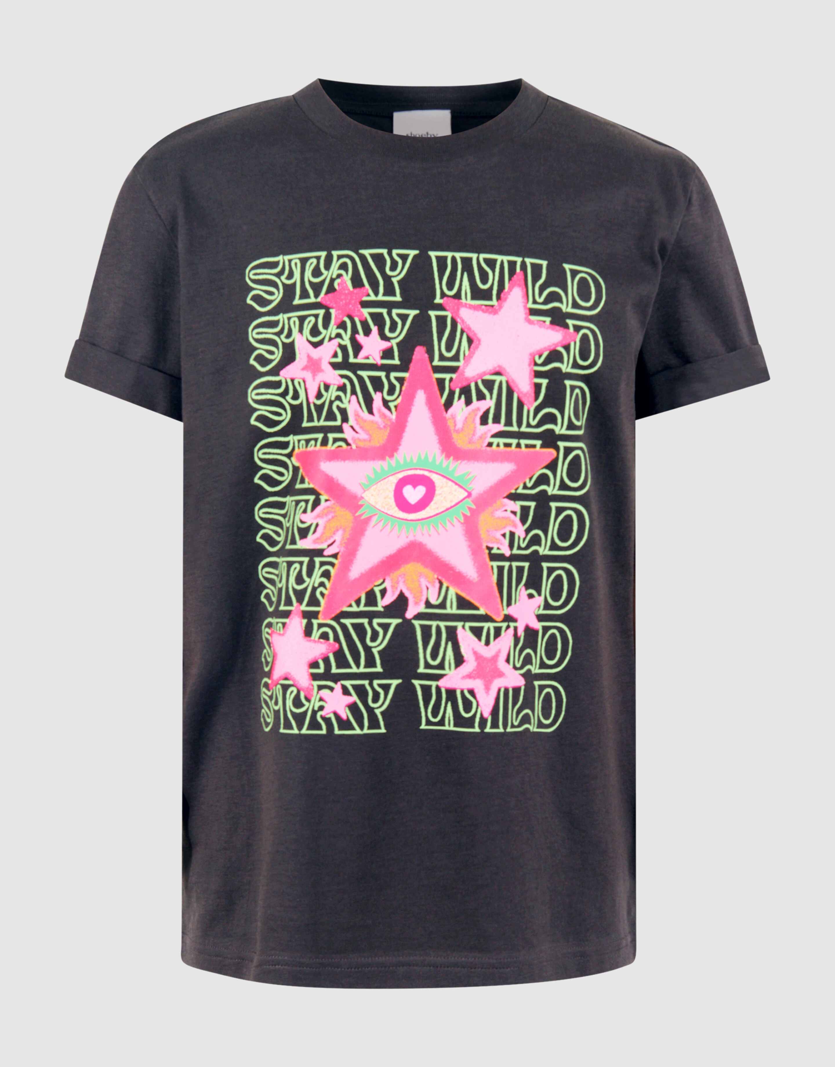 Artwork T-shirt Dunkelgrau SHOEBY GIRLS