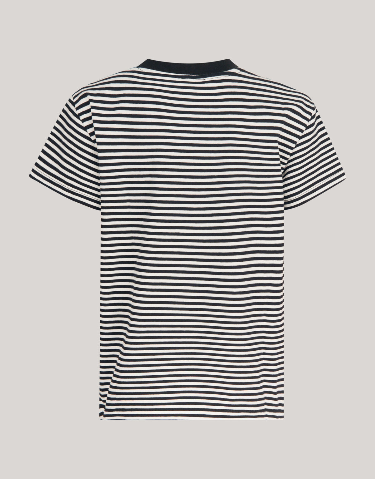 &Uuml;bergro&szlig;es T-Shirt von Gestreept Strass SHOEBY GIRLS