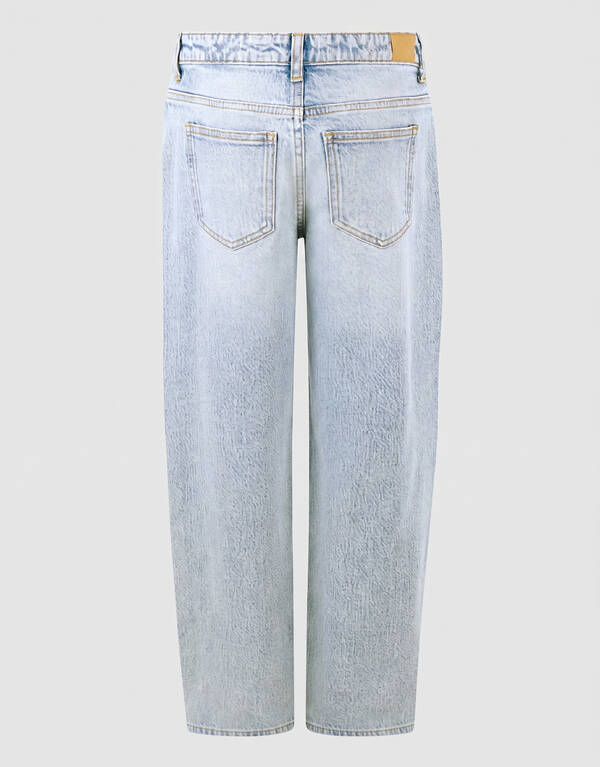 Jeans in lockerer Passform Hellblau SHOEBY GIRLS
