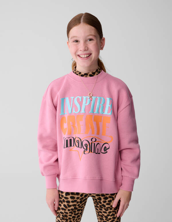 Inspire Artwork Pullover Rosa SHOEBY GIRLS