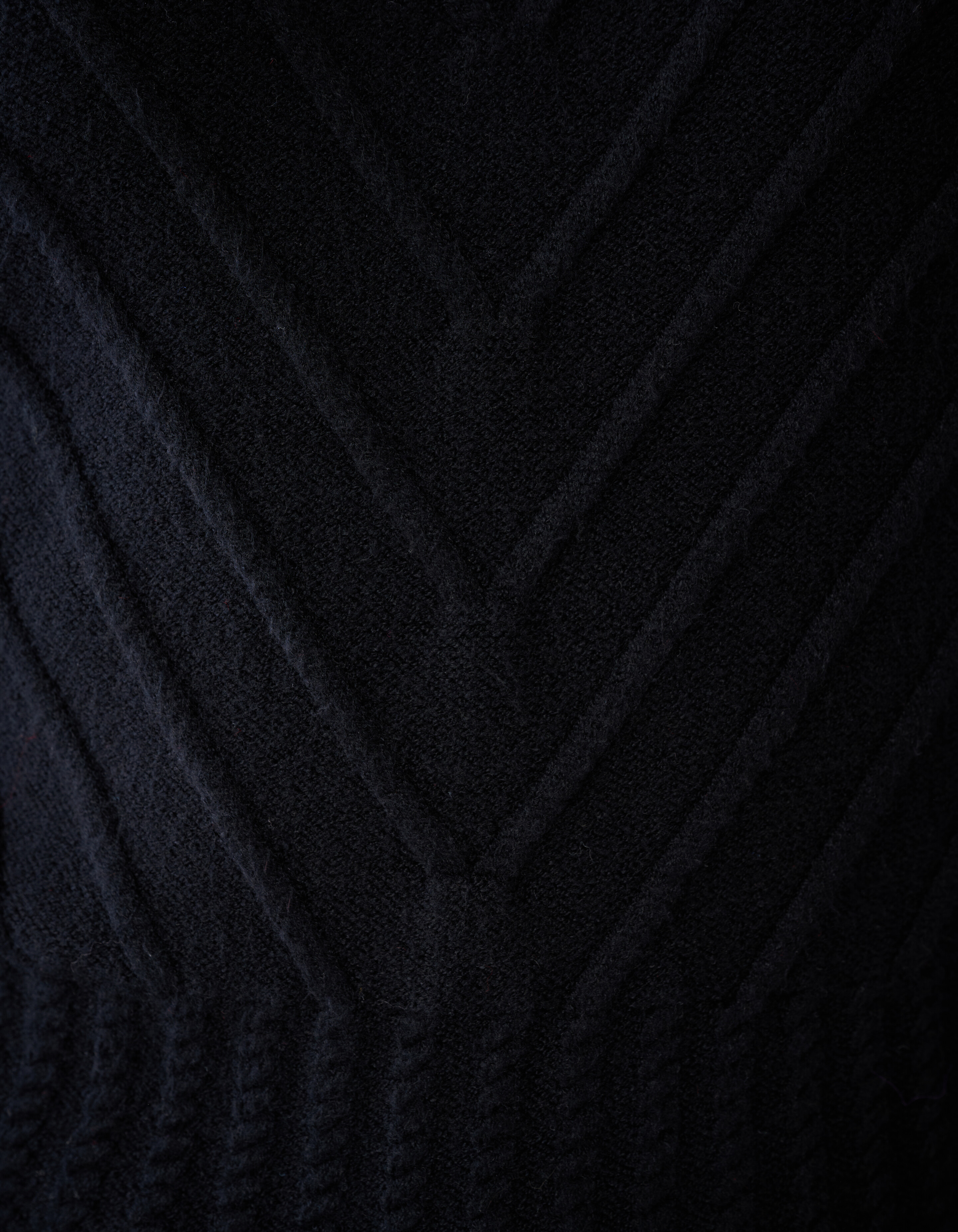 Diagonaler Pullover Schwarz SHOEBY WOMEN