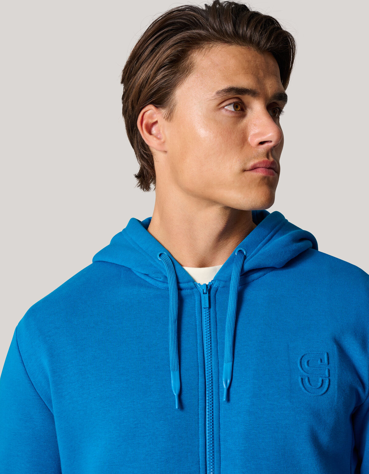 Kapuzenpullover mit Reißverschluss Blau SHOEBY MEN