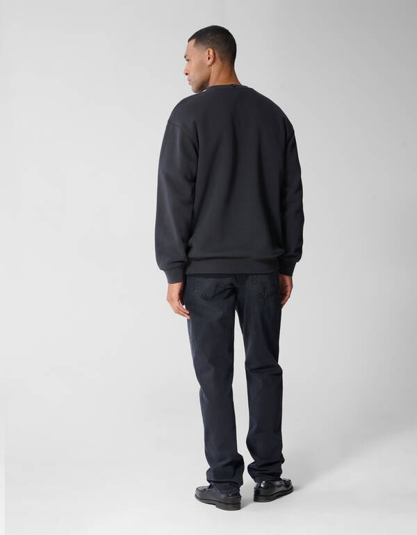Crewneck Pullover Dunkelgrau SHOEBY MEN