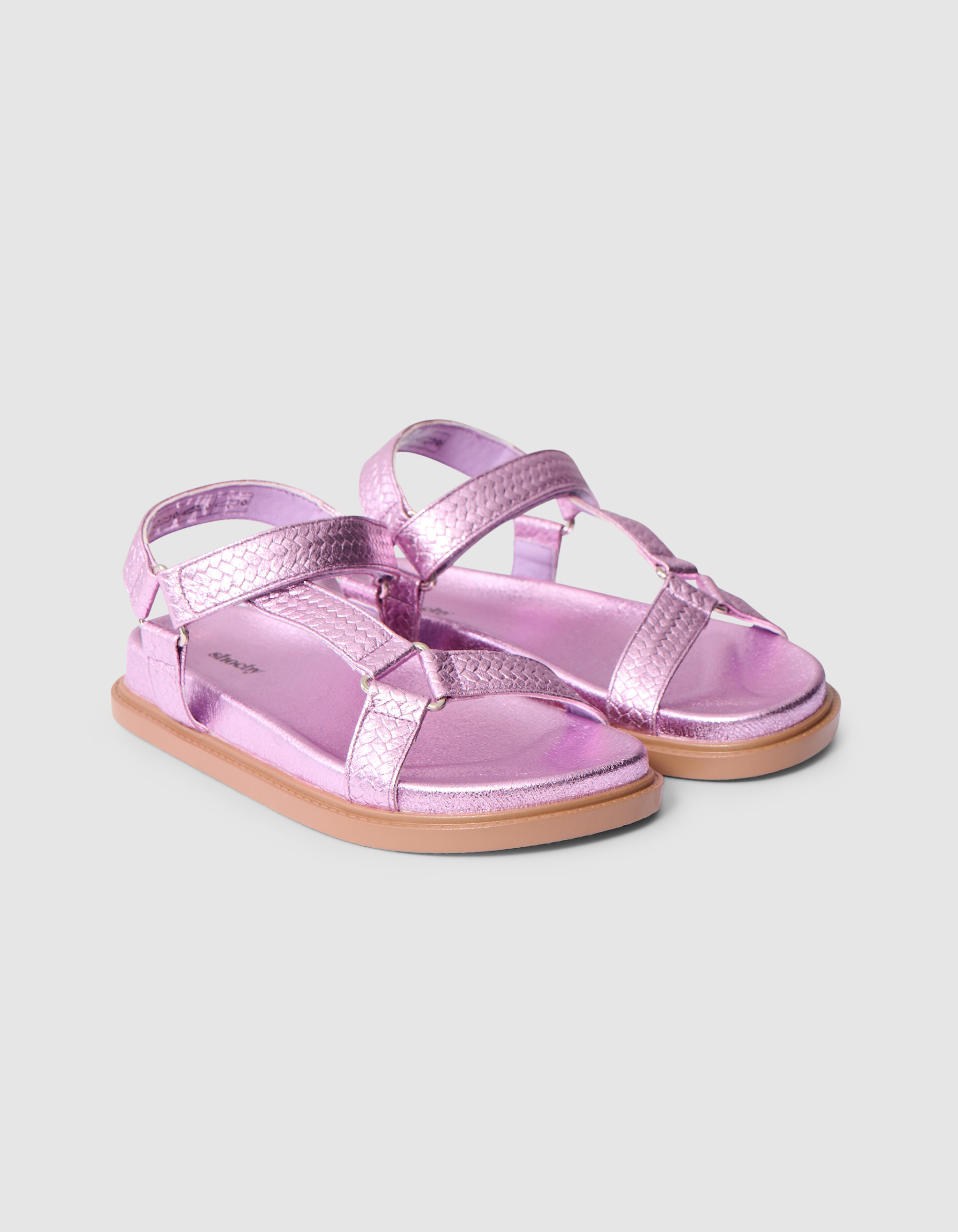 Metallische Sandalen Hellrosa SHOEBY SHOES