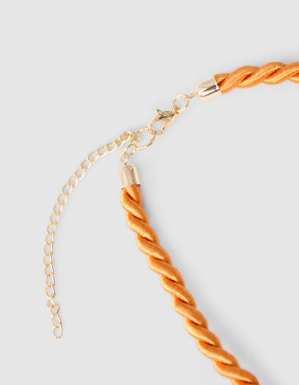 Twisted Heart Halskette Orange SHOEBY ACCESSOIRES
