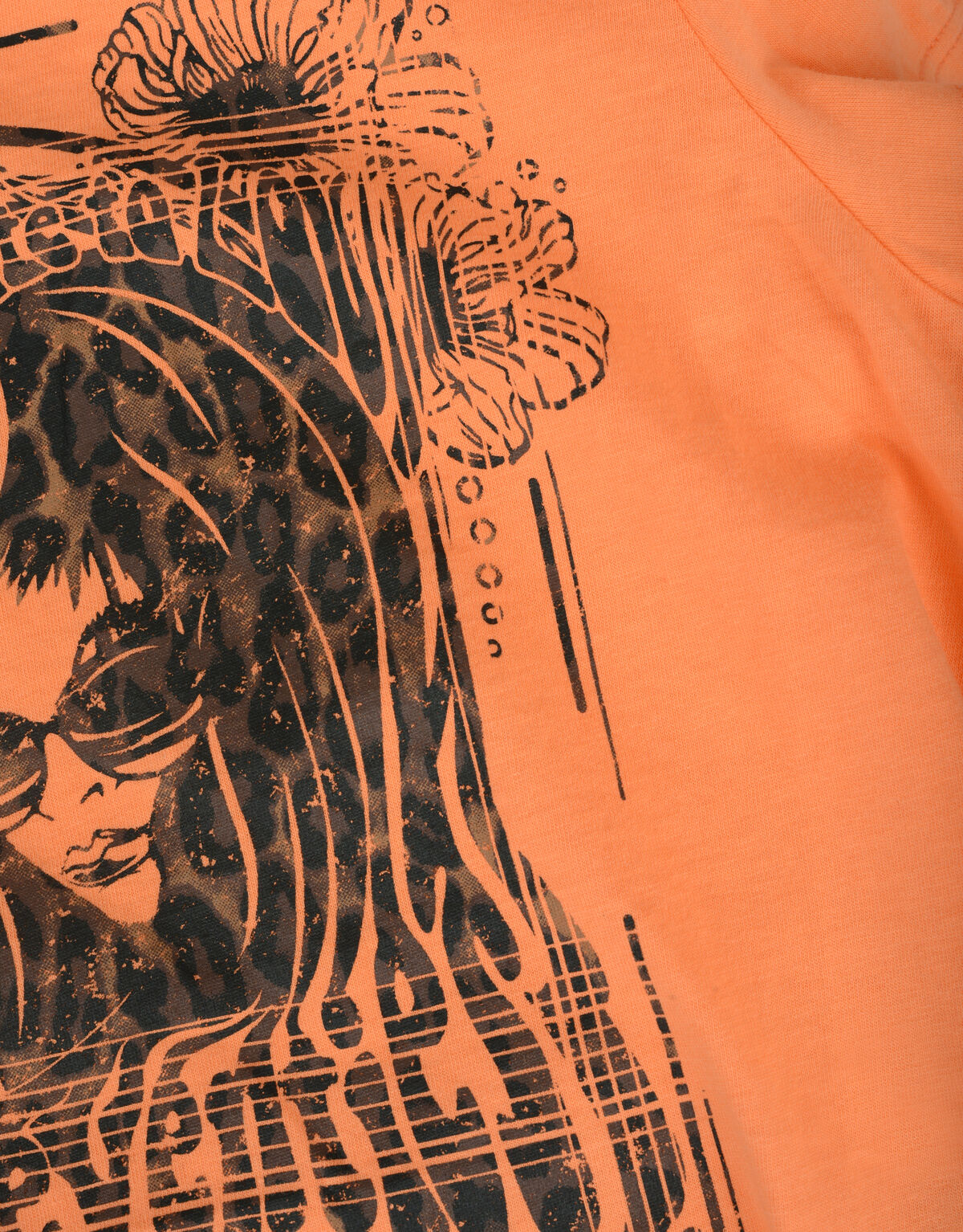 Leopard Mädchen T-Shirt JILL&MITCH