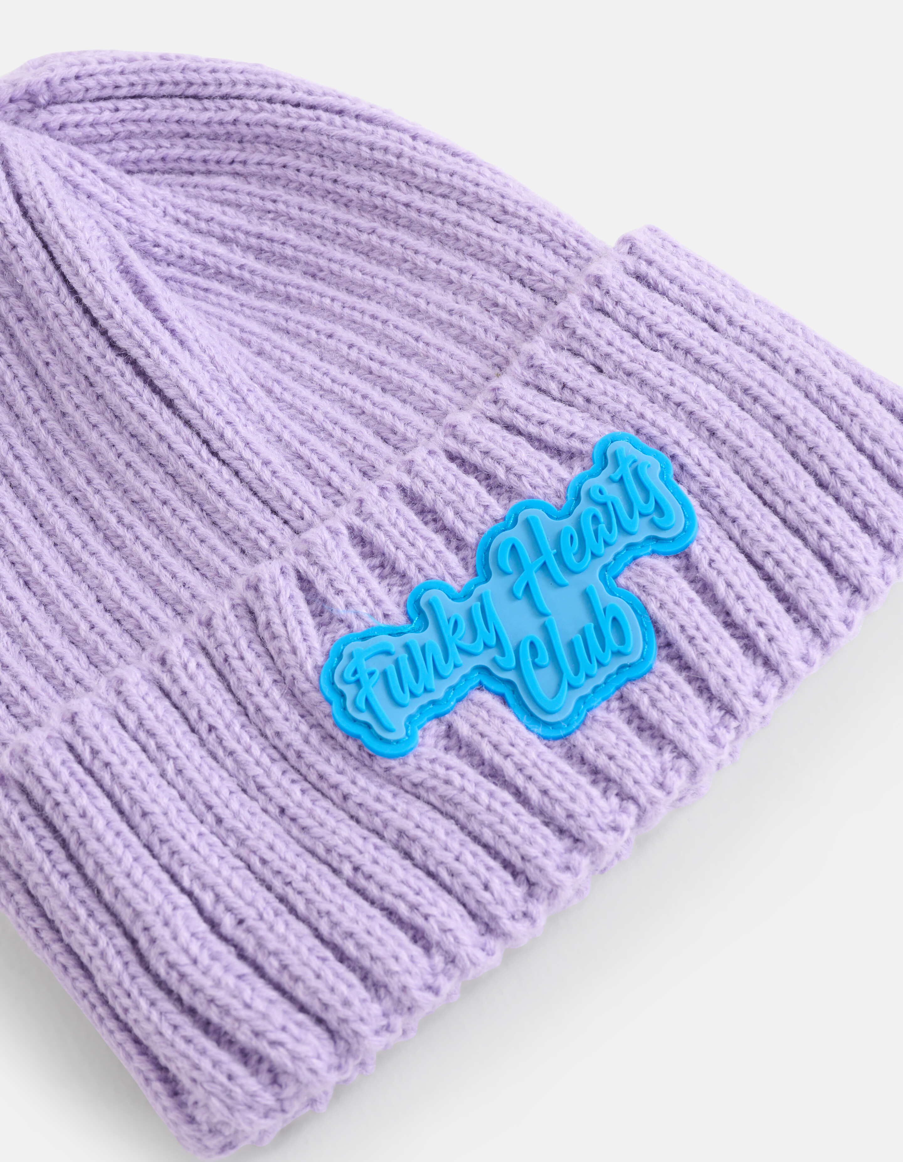 Badge Beanie Hellviolett SHOEBY ACCESSOIRES