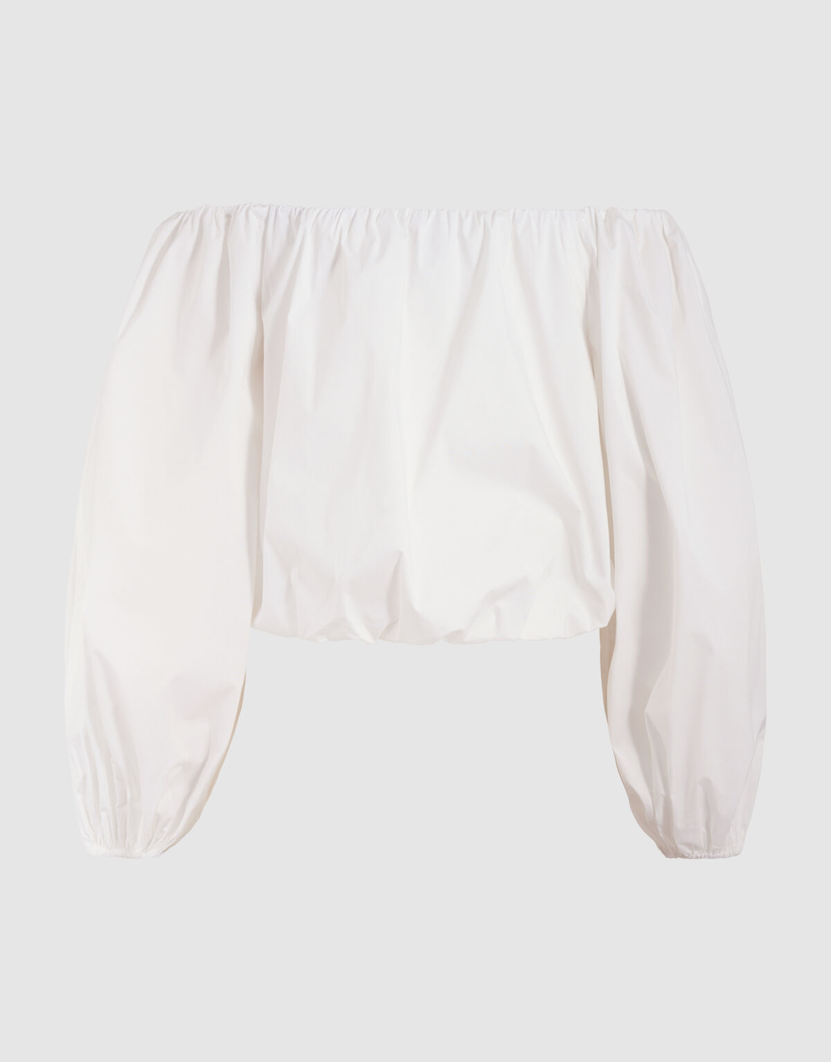 Schulterfreie Bluse Weiß von Lizzy SHOEBY WOMEN