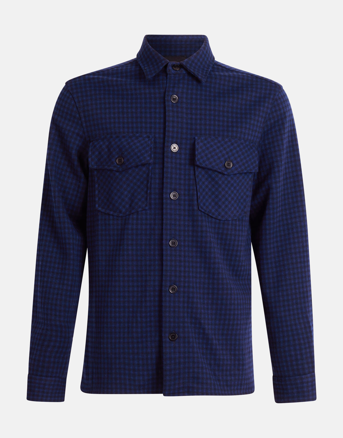 Kariertes Überhemd Dunkelblau SHOEBY MEN