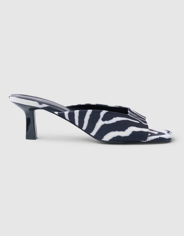 Zebra Heels Schwarz/Weiß SHOEBY SHOES
