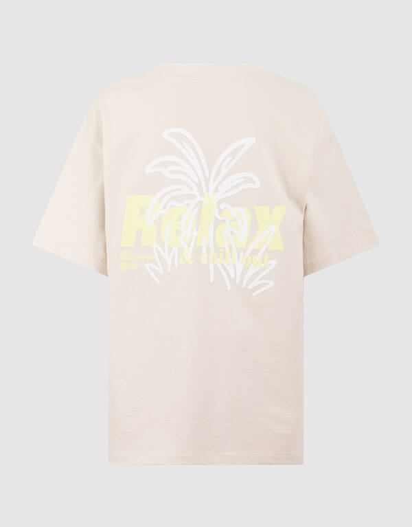 Relax Artwork T-Shirt Beige SHOEBY BOYS