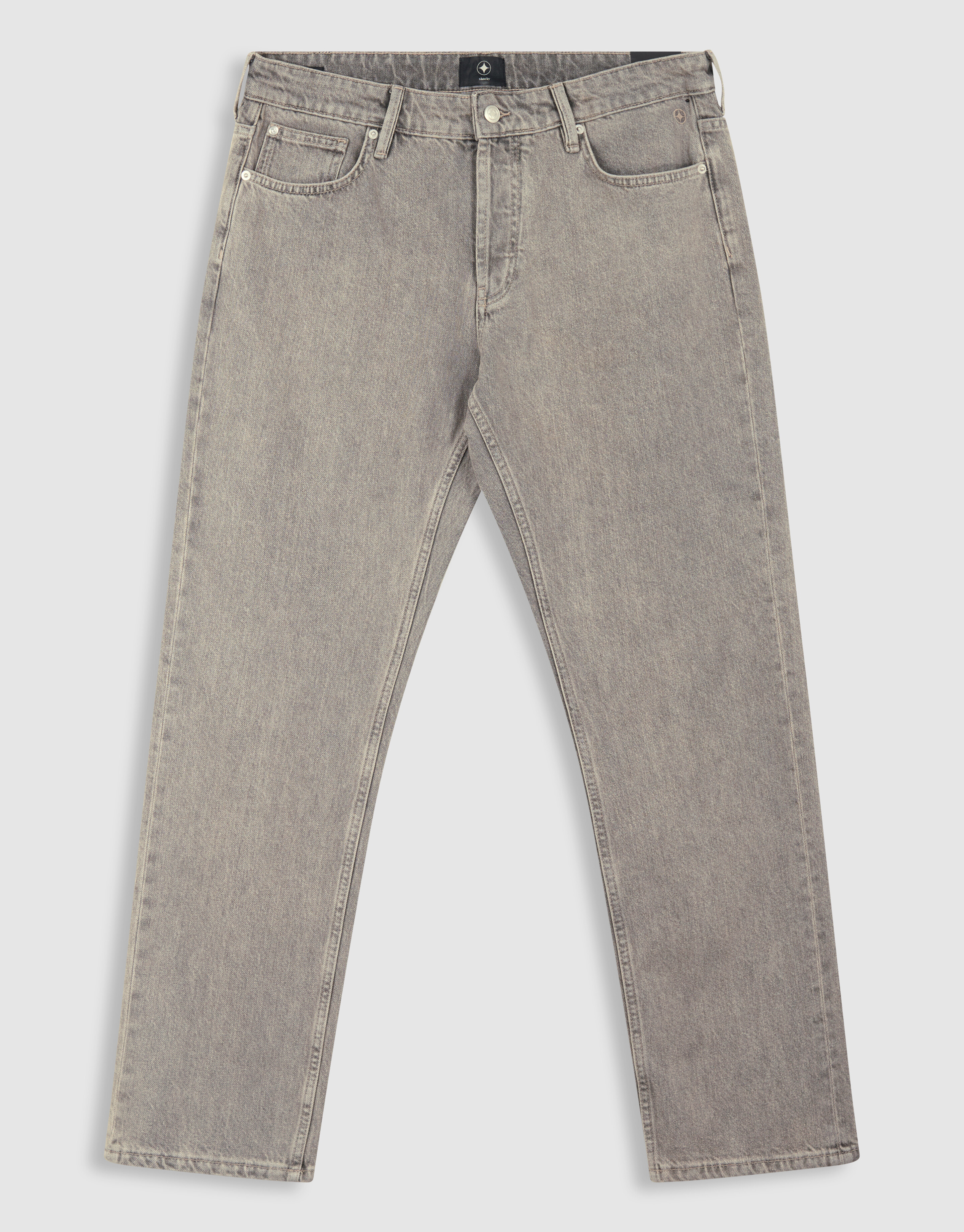 Moderne Straight-Fit-Jeans Sand L32 SHOEBY MEN