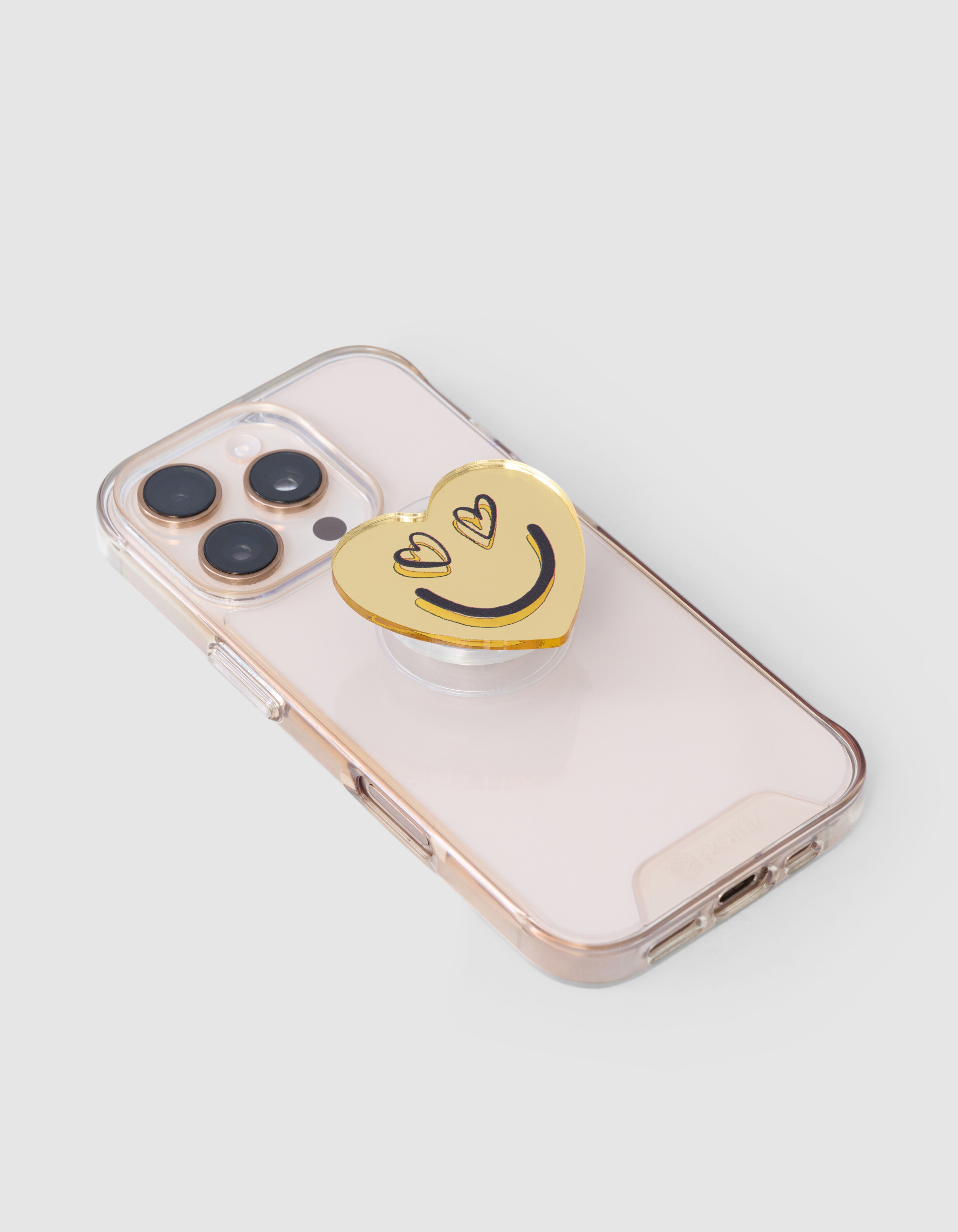 Herz-Telefonhalter Gold SHOEBY ACCESSOIRES
