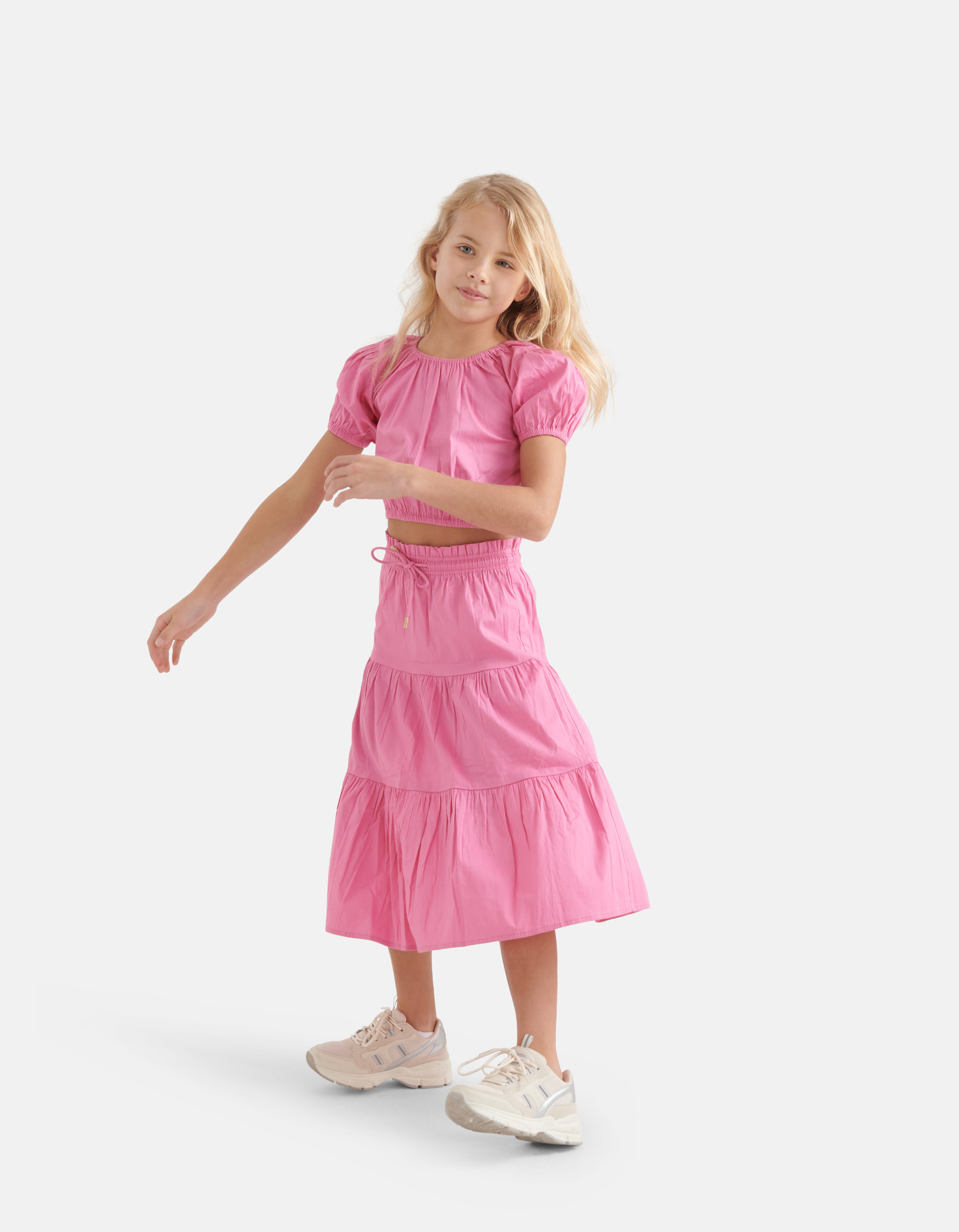 Popeline Maxirock Rosa SHOEBY GIRLS