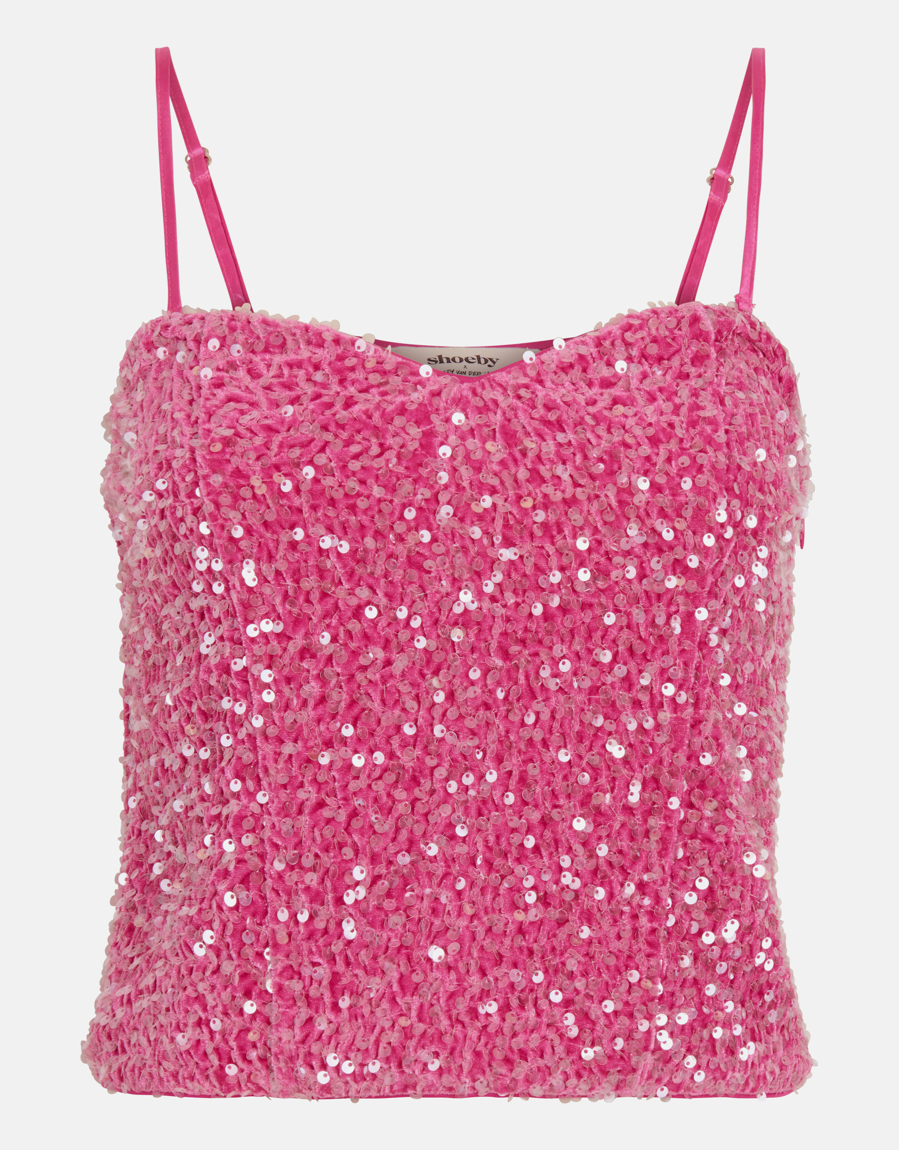 Pailletten-Top Rosa von Lizzy SHOEBY WOMEN