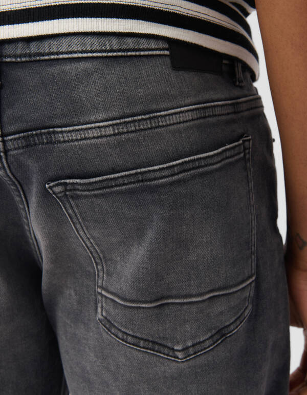 Denim Short Dunkelgrau SHOEBY MEN
