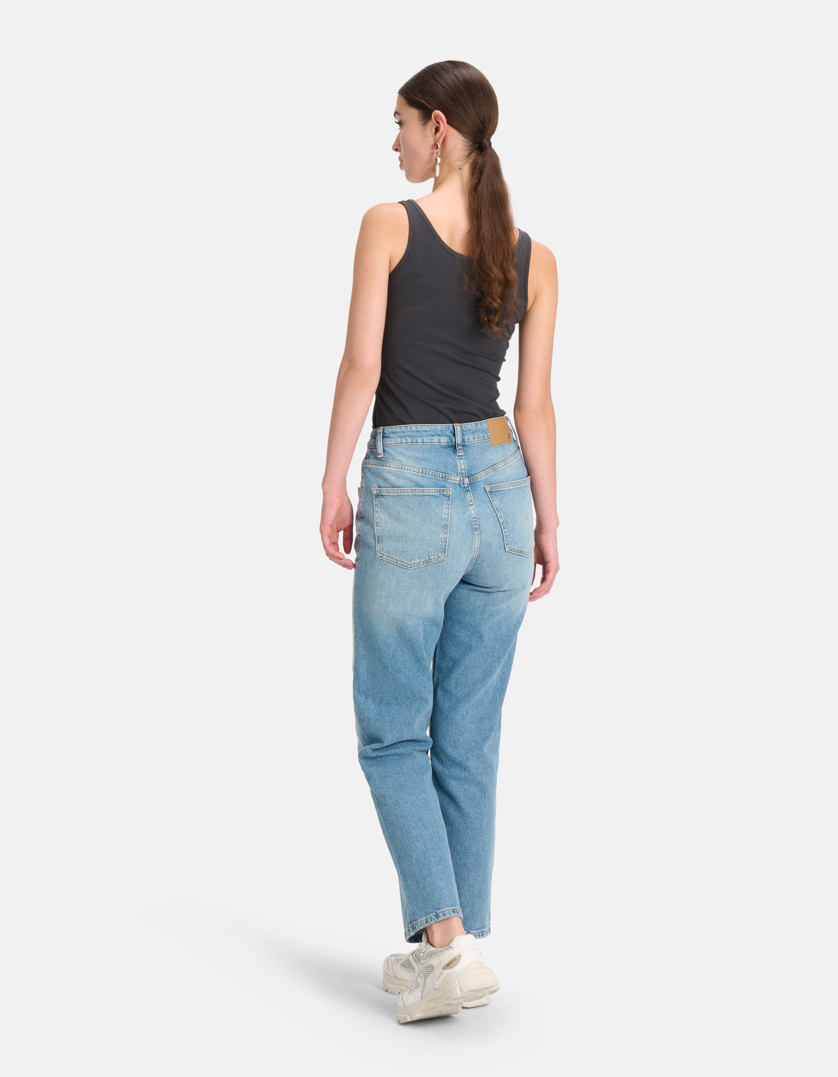 Basic Top Dunkelgrau SHOEBY WOMEN