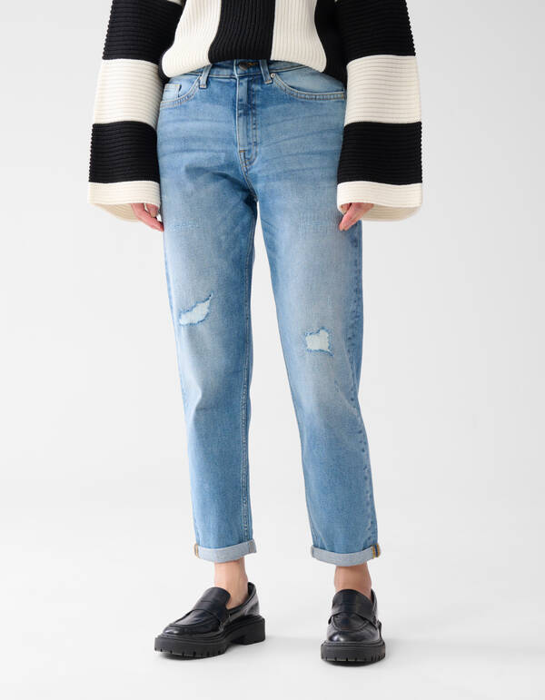 Tapered Fit Jeans Mediumstone L29 Eksept